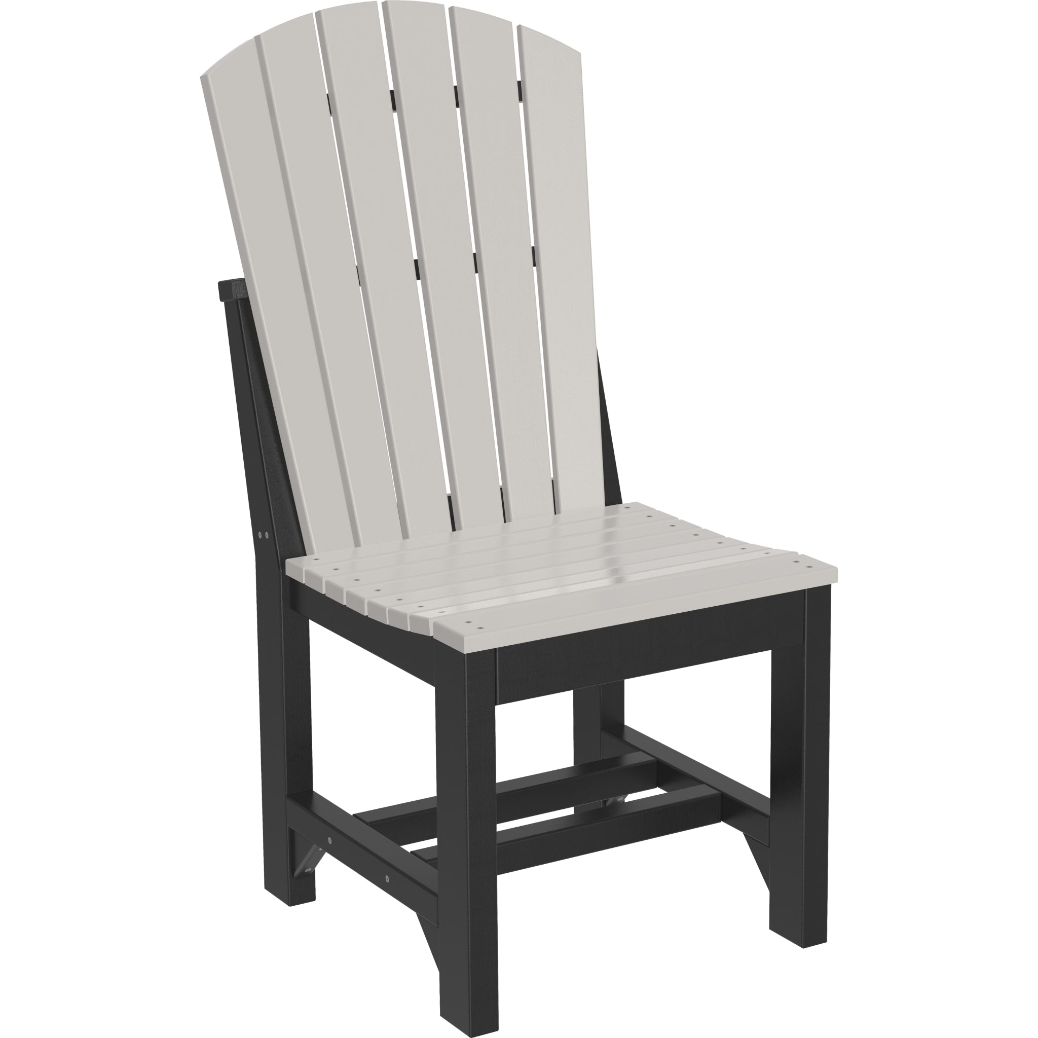 LuxCraft Adirondack Side Chair – Outdoor Poly Dining Height Chair (ASC)