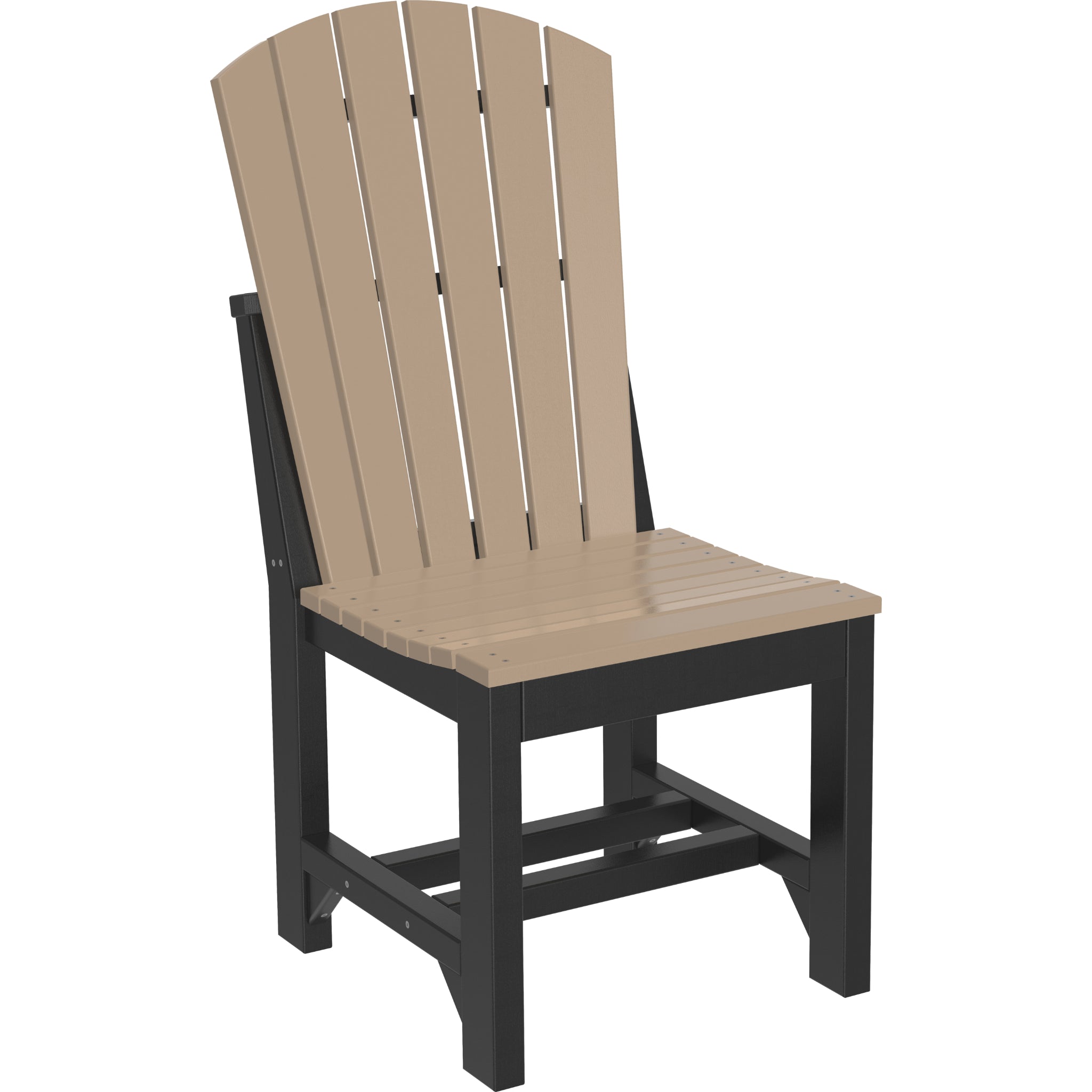 LuxCraft Adirondack Side Chair – Outdoor Poly Dining Height Chair (ASC)