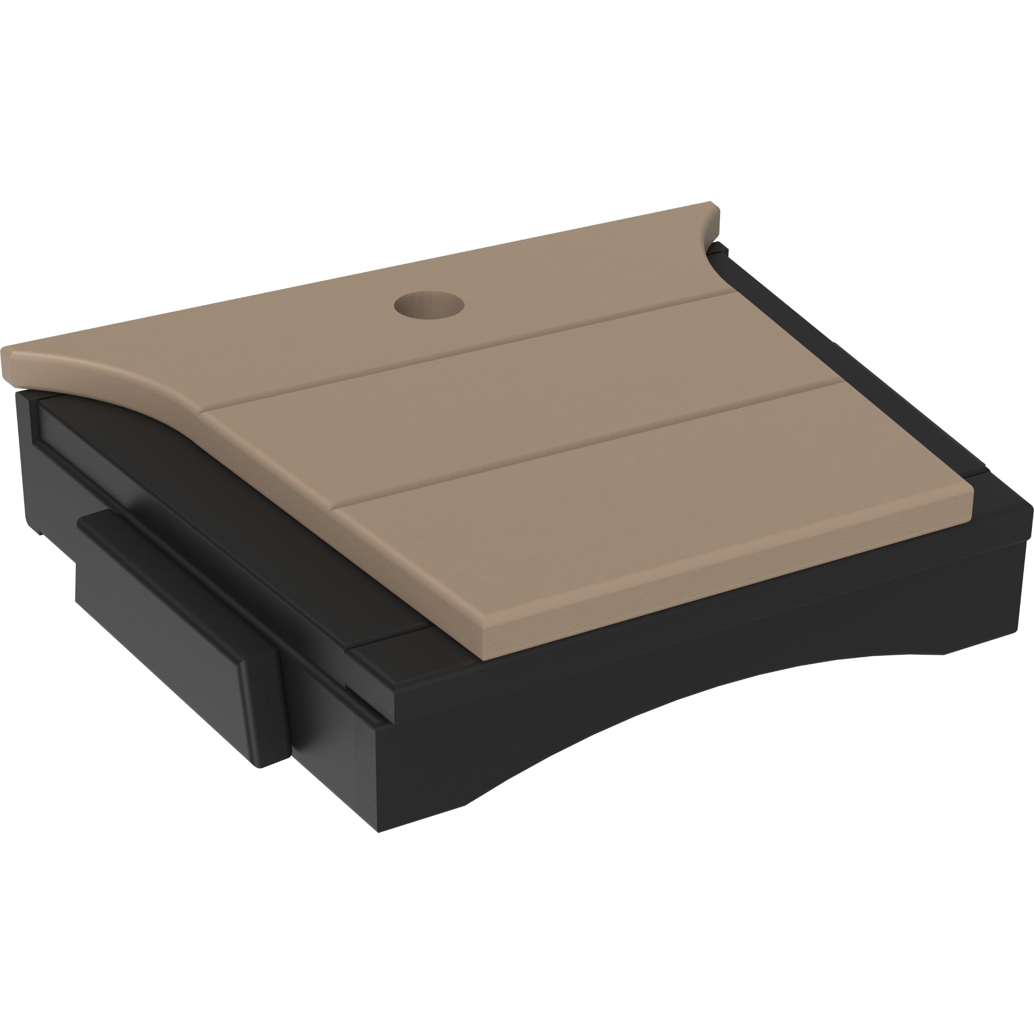 LuxCraft Balcony Tete-a-Tete Table – Outdoor Poly Patio Conversation Table (BTT)
