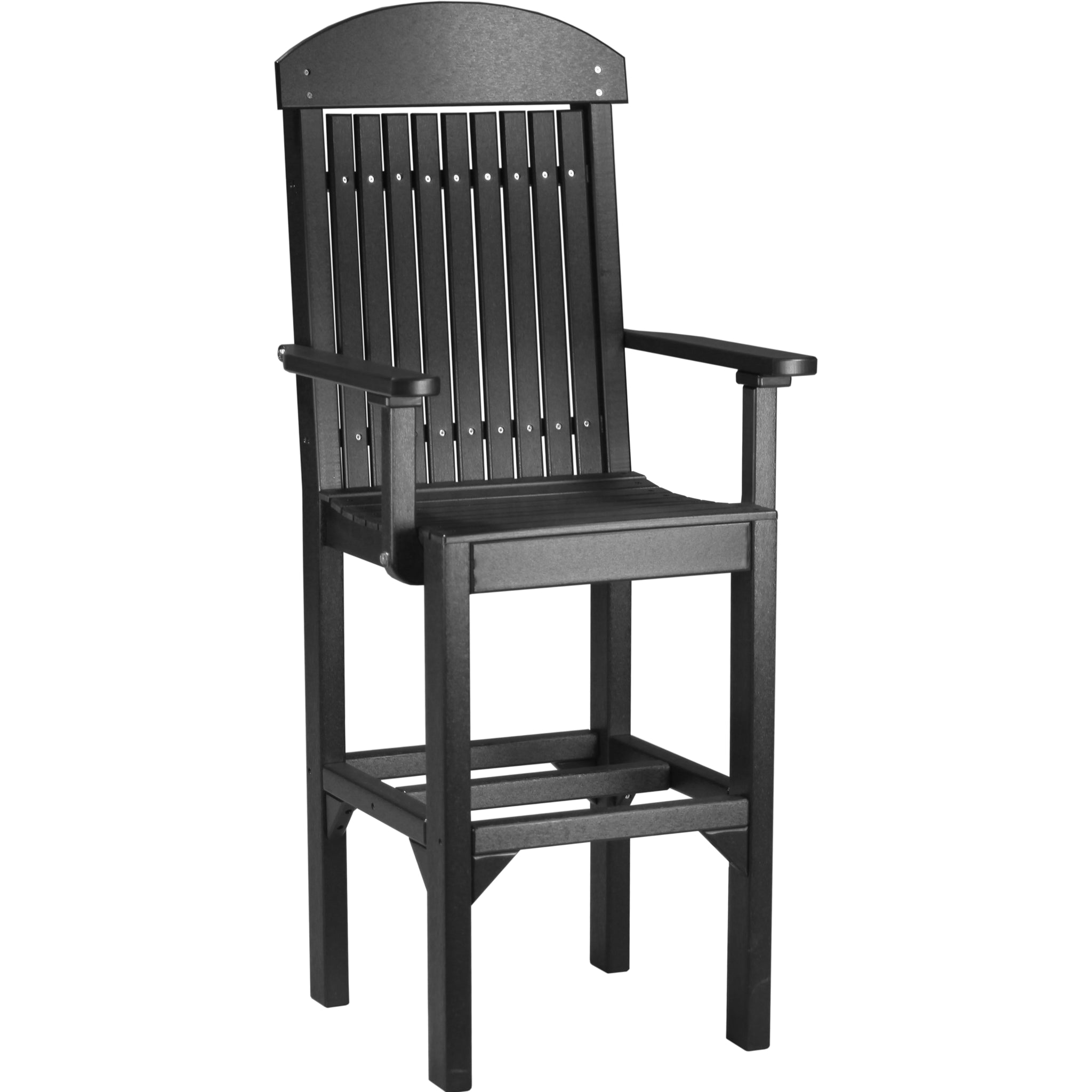 LuxCraft Classic Arm Chair – Outdoor Poly Bar Chair (CAC)