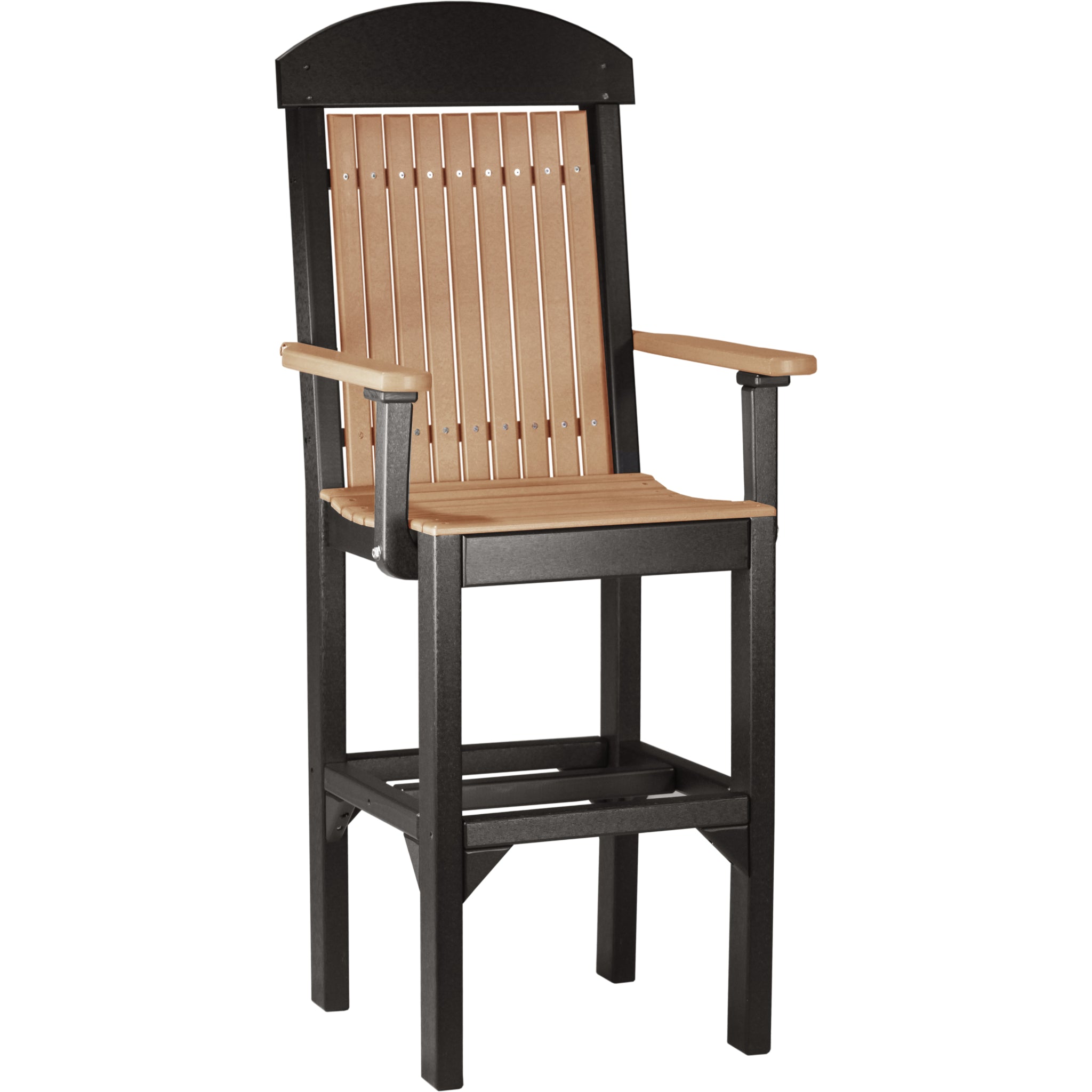 LuxCraft Classic Arm Chair – Outdoor Poly Bar Chair (CAC)