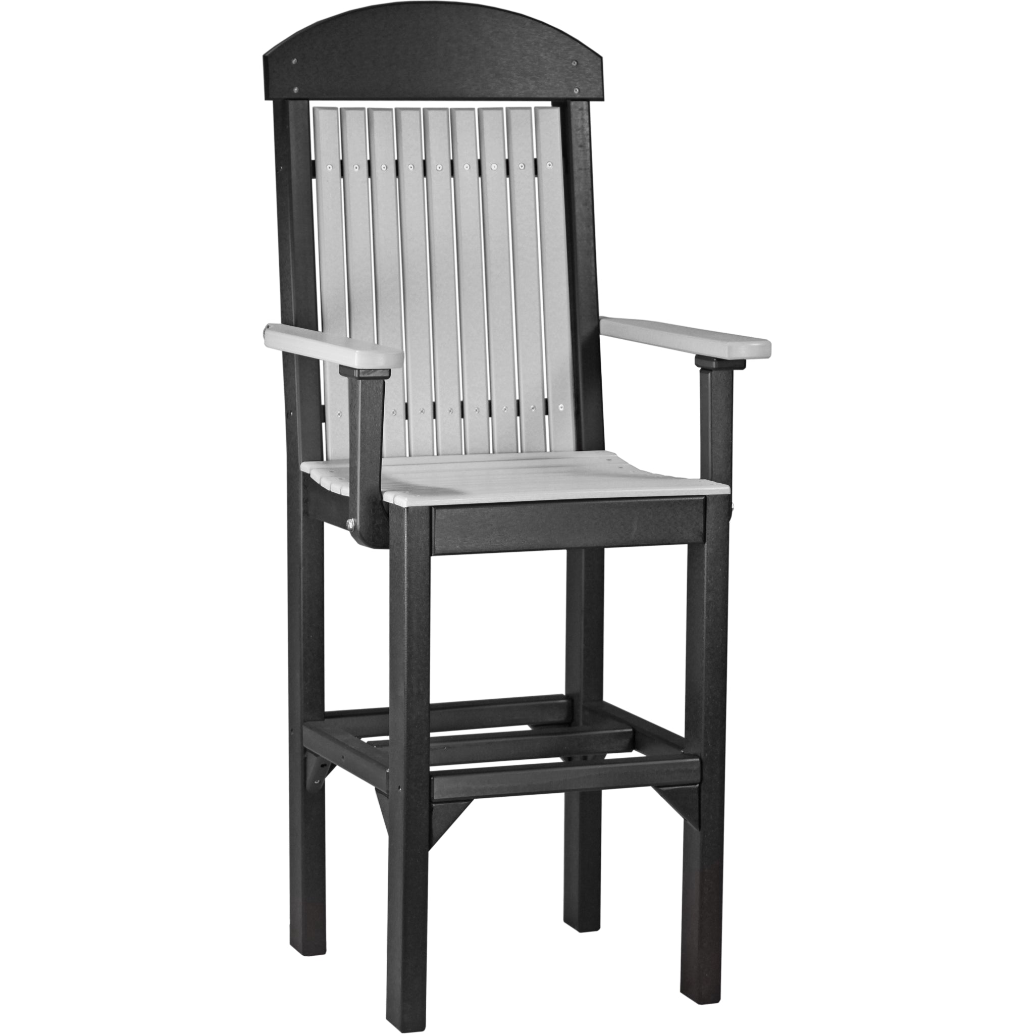 LuxCraft Classic Arm Chair – Outdoor Poly Bar Chair (CAC)