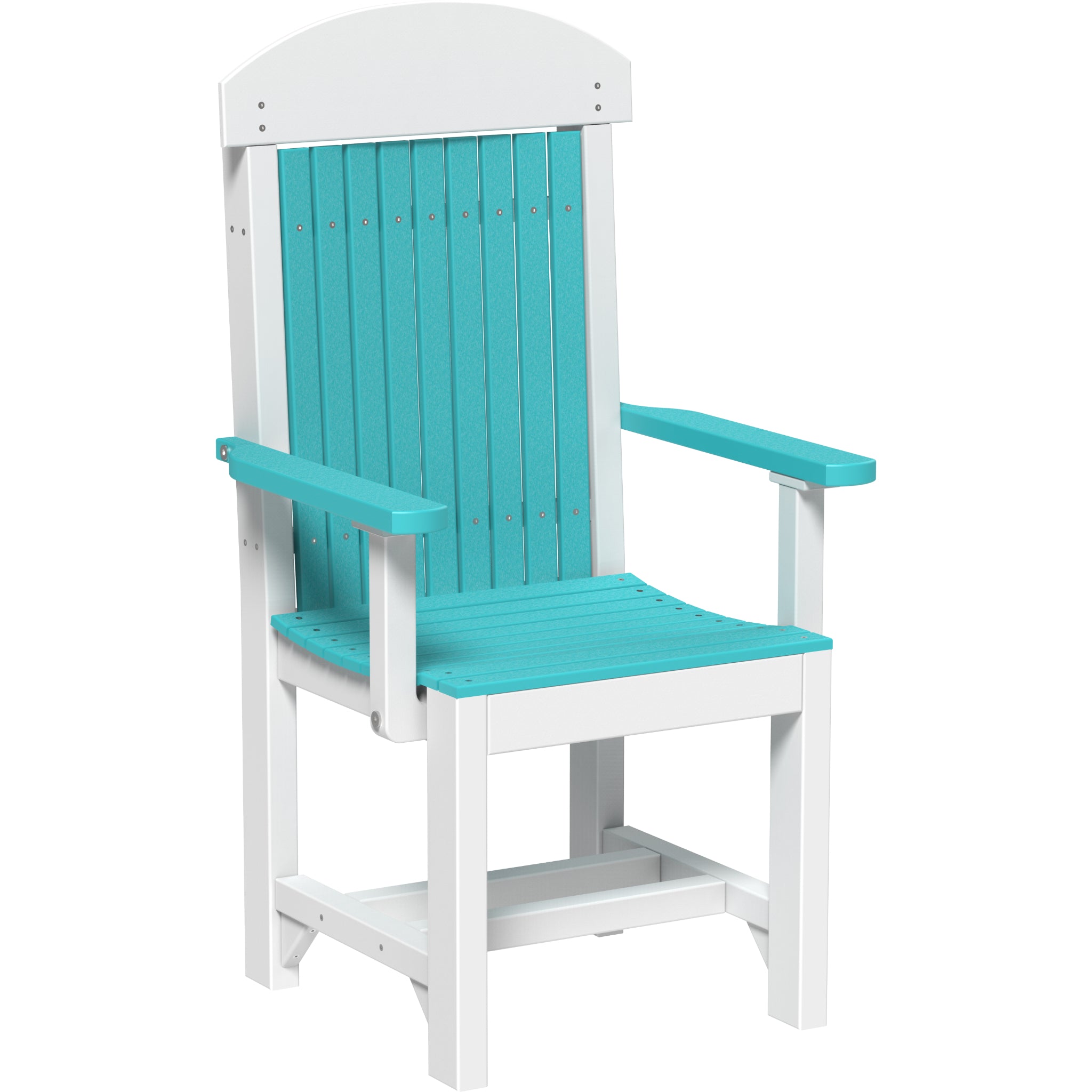 LuxCraft Classic Arm Chair – Outdoor Poly Dining Chair (CAC)