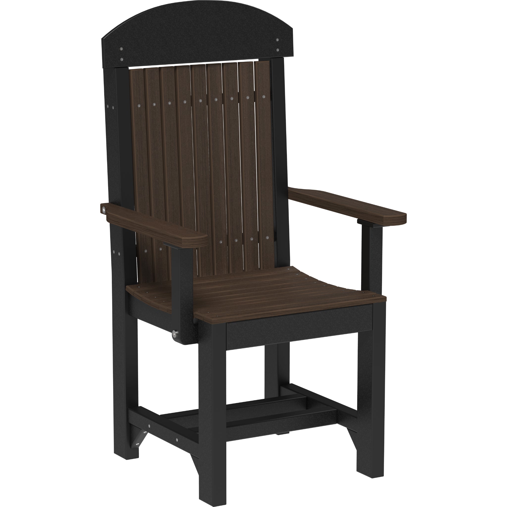 LuxCraft Classic Arm Chair – Outdoor Poly Dining Chair (CAC)