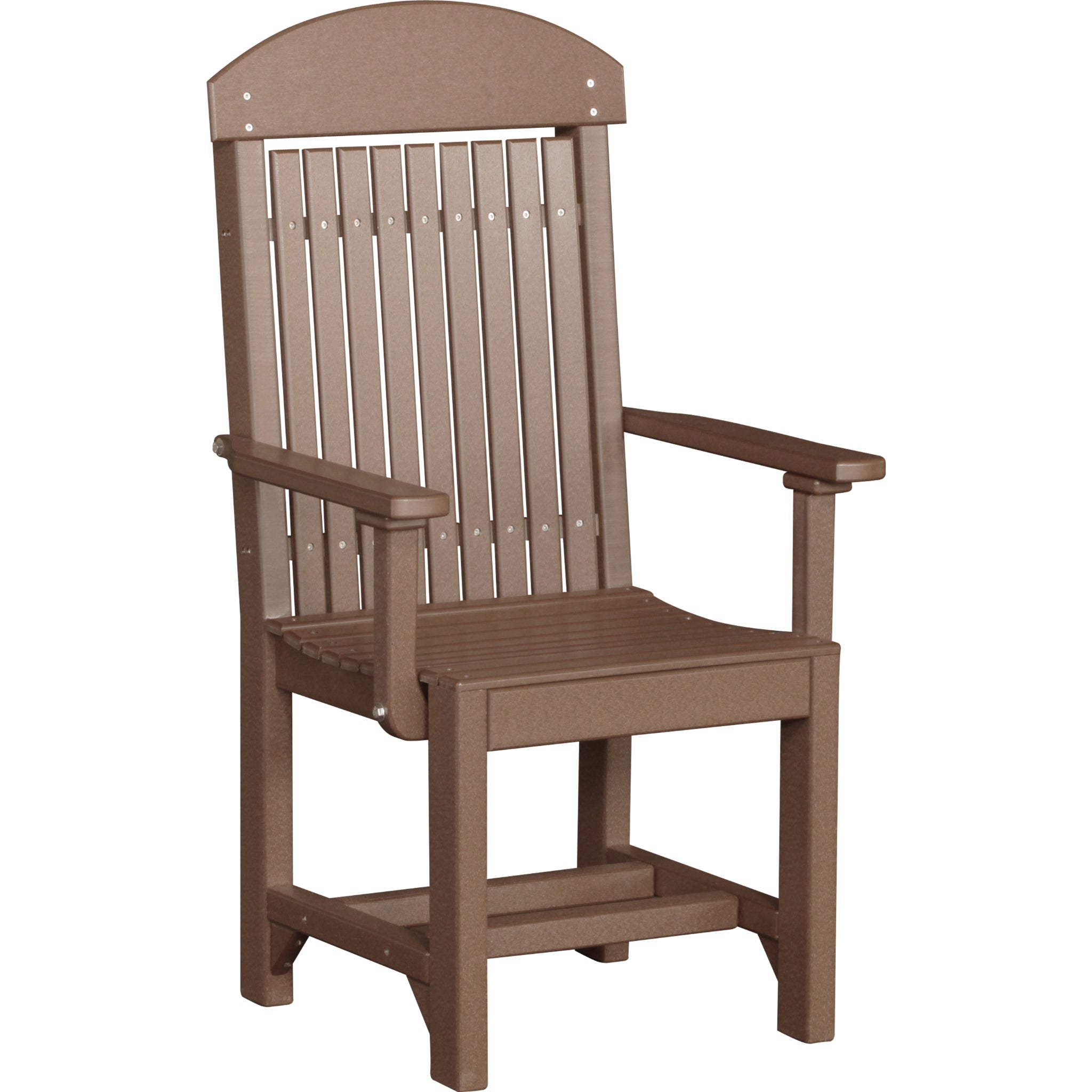 LuxCraft Classic Arm Chair – Outdoor Poly Dining Chair (CAC)