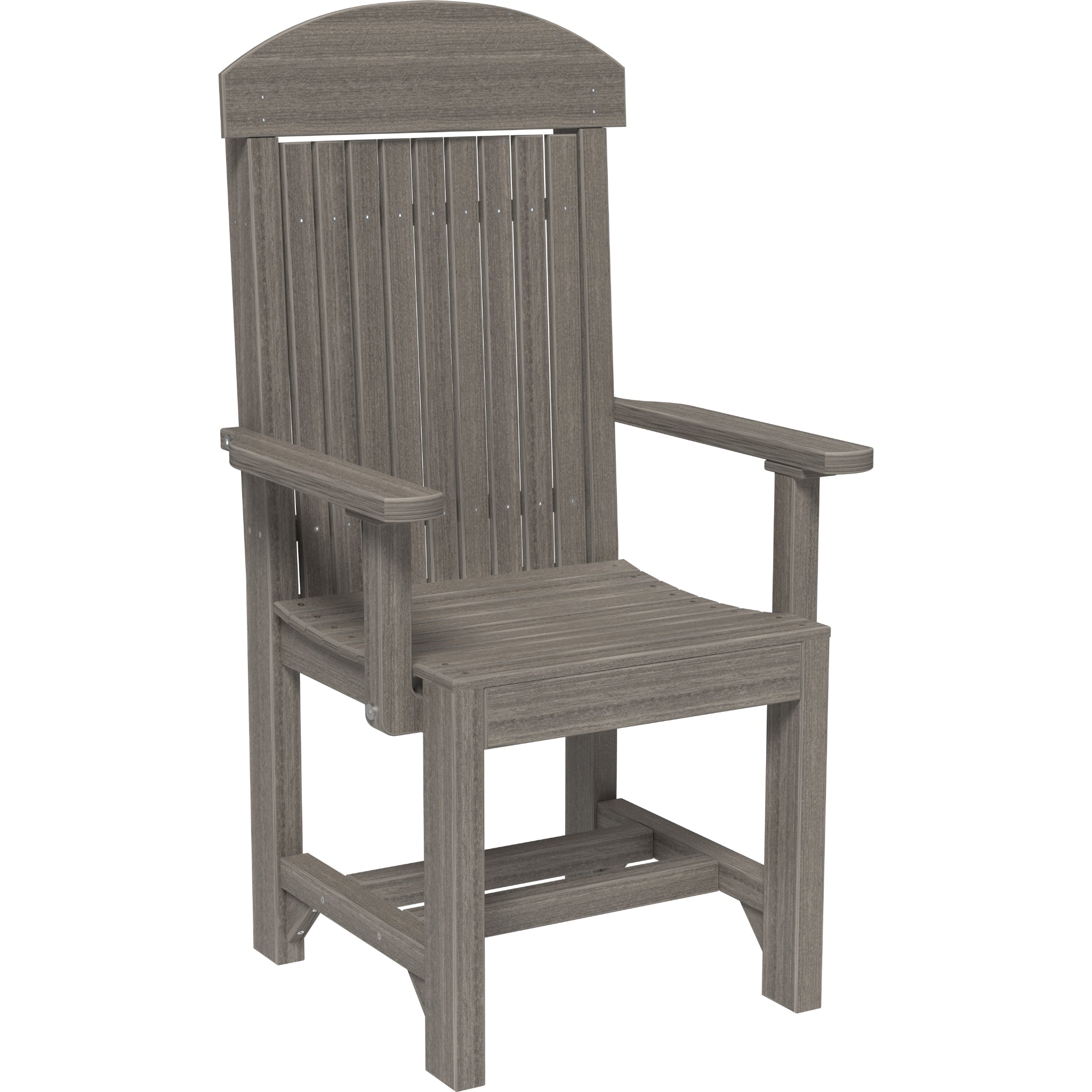 LuxCraft Classic Arm Chair – Outdoor Poly Dining Chair (CAC)