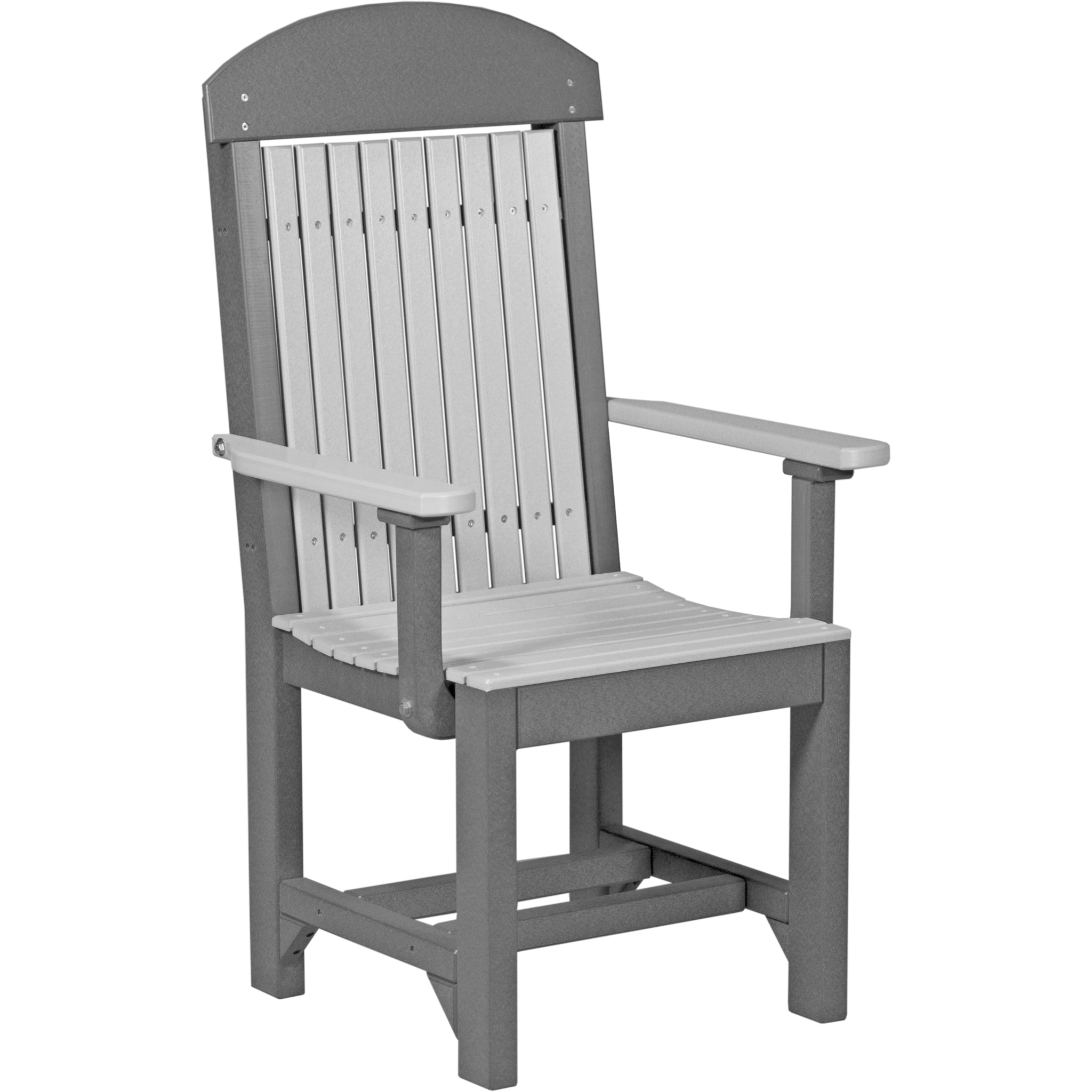 LuxCraft Classic Arm Chair – Outdoor Poly Dining Chair (CAC)