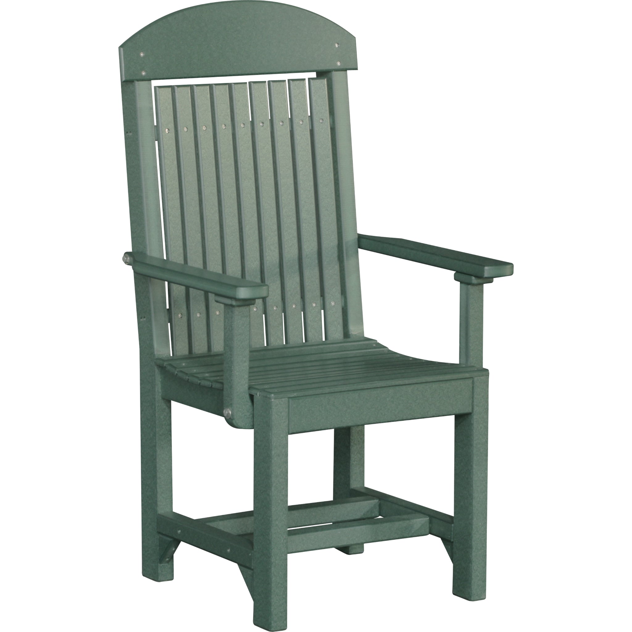 LuxCraft Classic Arm Chair – Outdoor Poly Dining Chair (CAC)