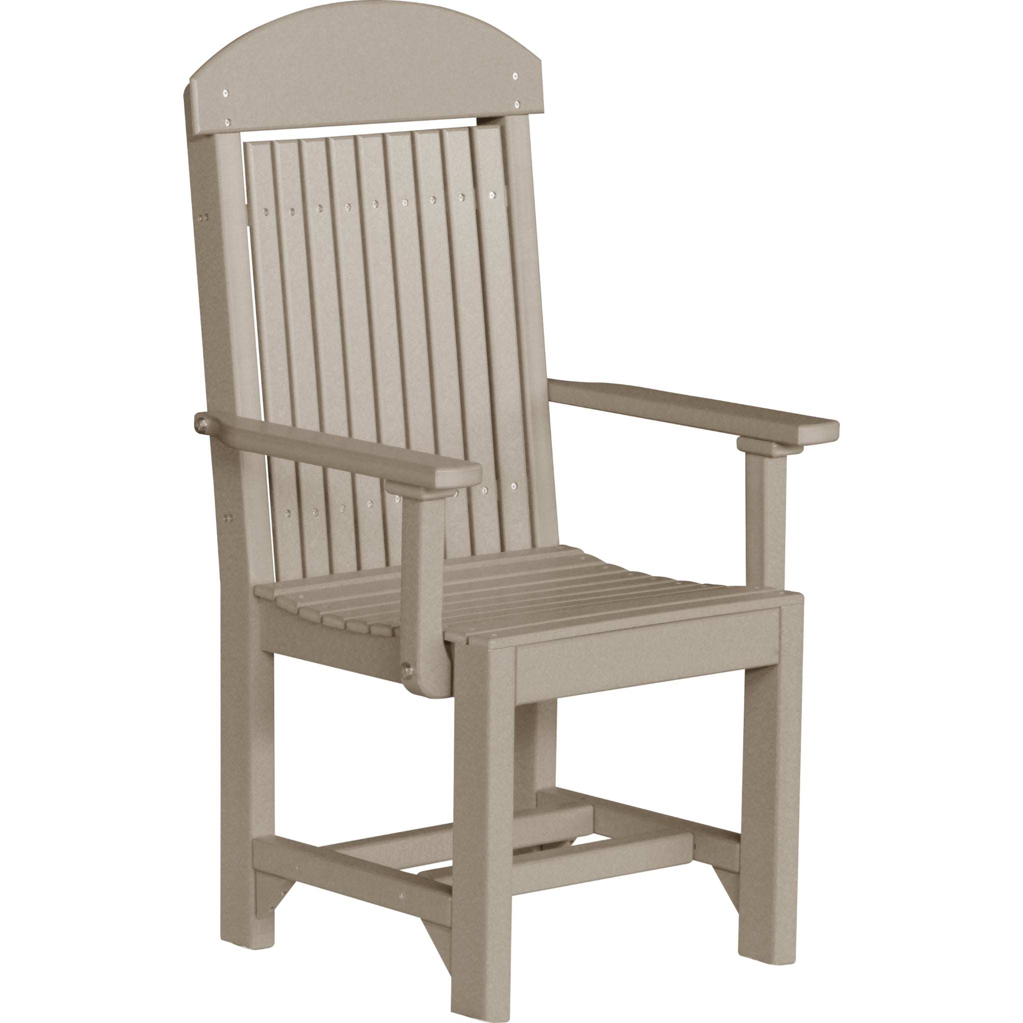 LuxCraft Classic Arm Chair – Outdoor Poly Dining Chair (CAC)