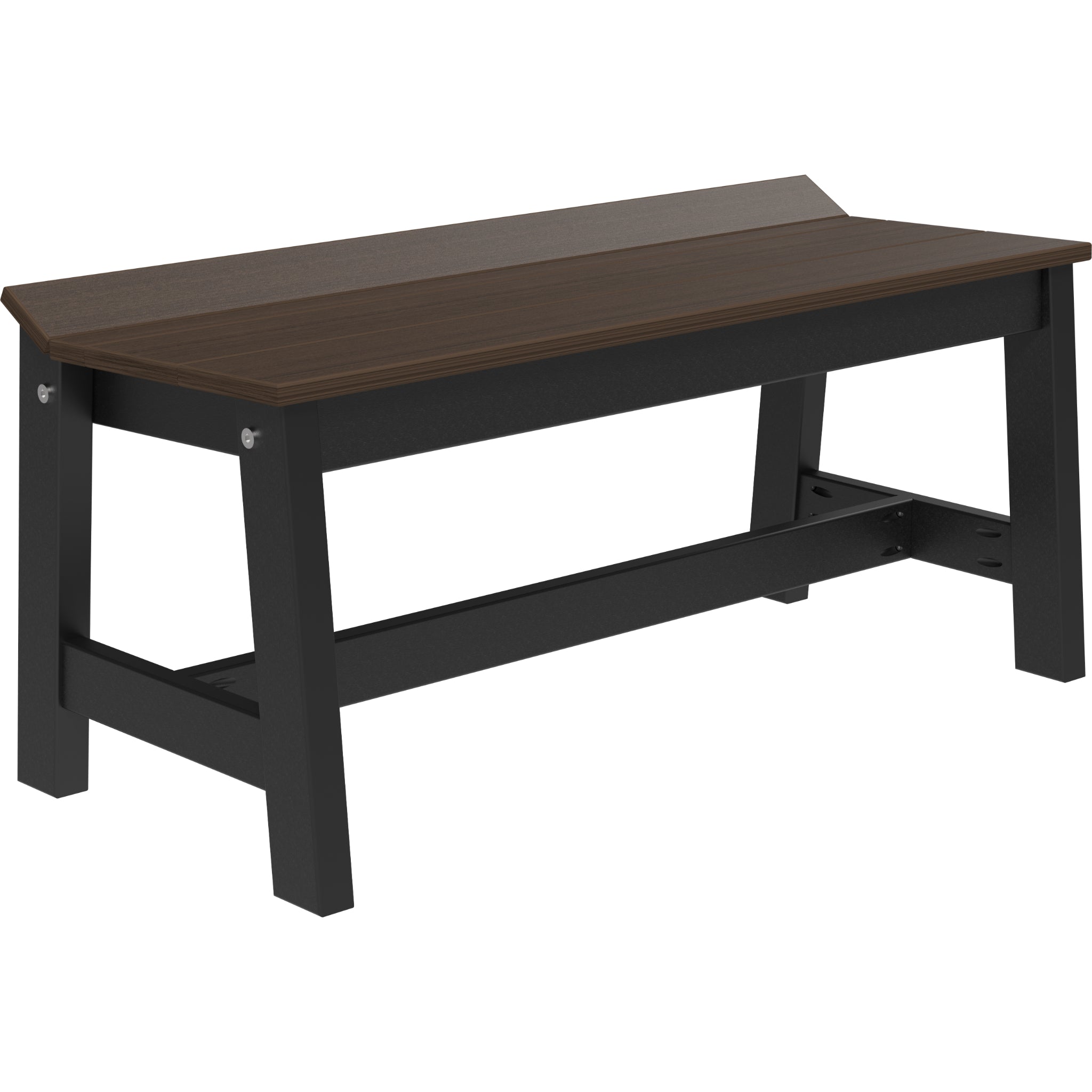 LuxCraft Café Dining Bench – Outdoor Poly 41" Dining Bench (CDB41)