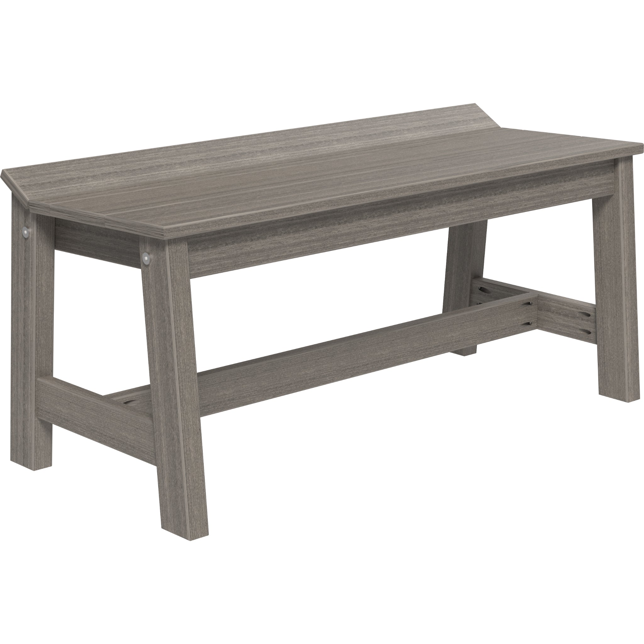 LuxCraft Café Dining Bench – Outdoor Poly 41" Dining Bench (CDB41)