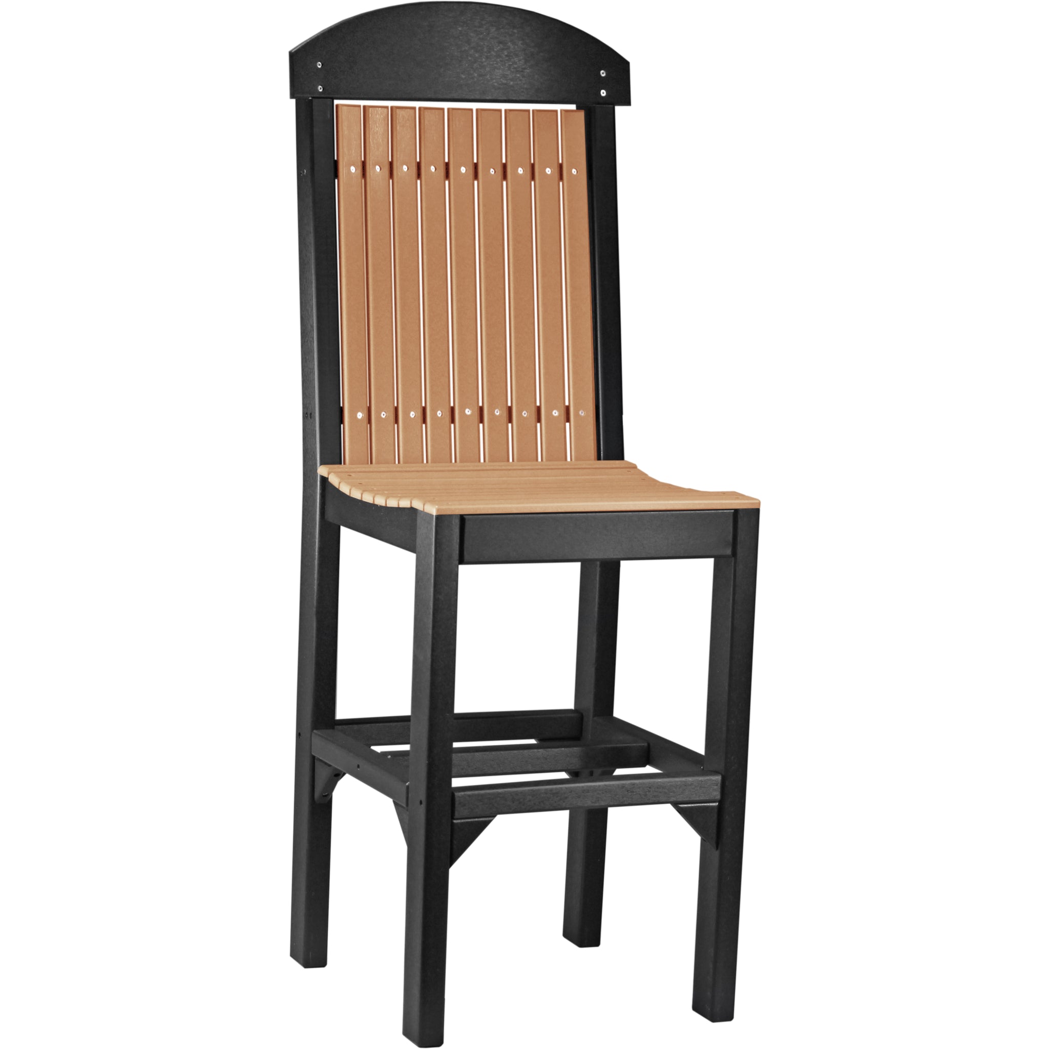LuxCraft Classic Side Chair – Outdoor Poly Bar Chair (CSC)
