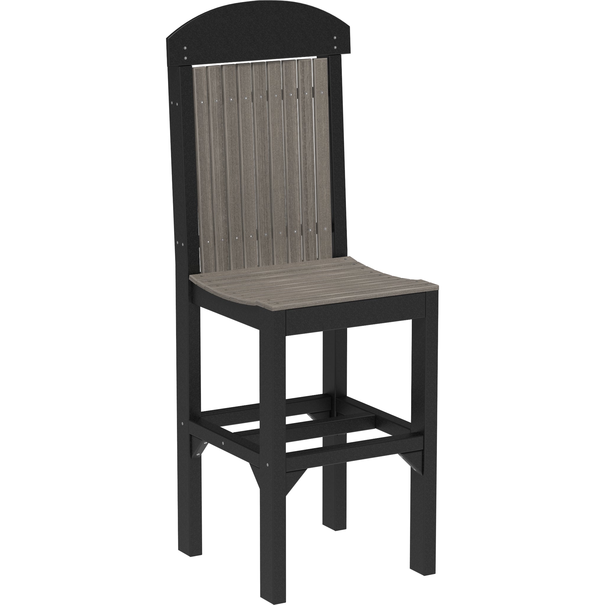 LuxCraft Classic Side Chair – Outdoor Poly Bar Chair (CSC)