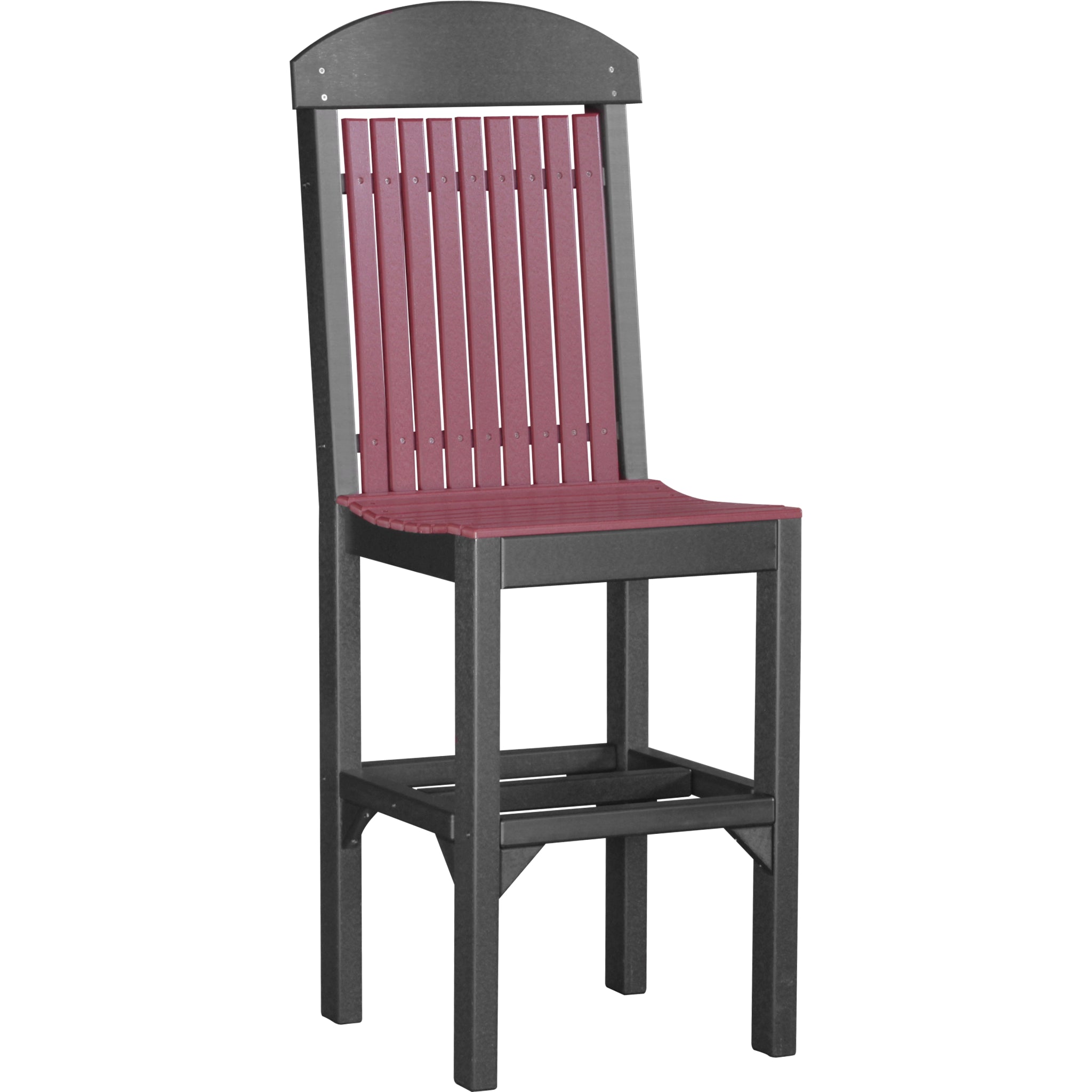 LuxCraft Classic Side Chair – Outdoor Poly Bar Chair (CSC)