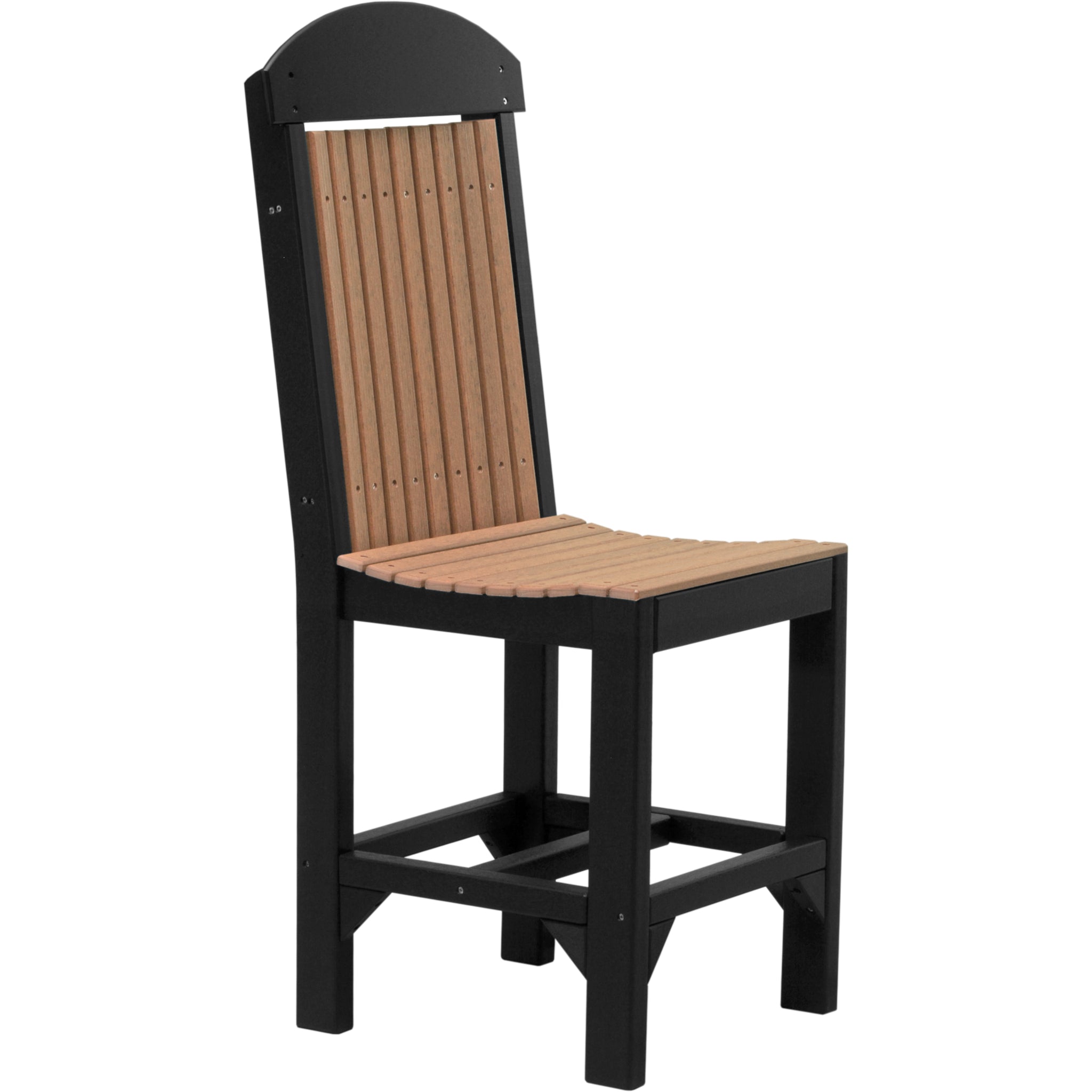 LuxCraft Classic Side Chair – Outdoor Poly Counter Height Chair (CSC)