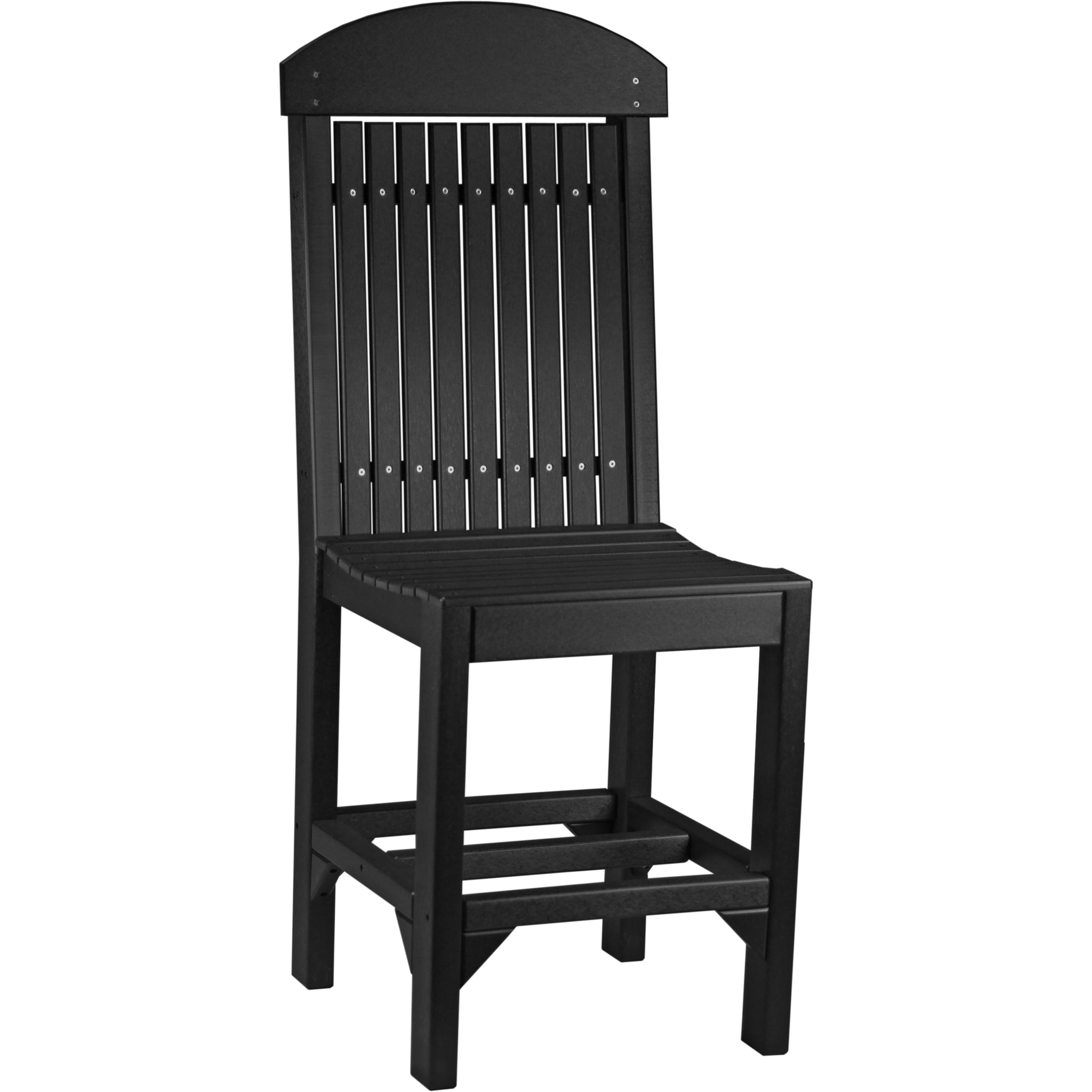 LuxCraft Classic Side Chair – Outdoor Poly Counter Height Chair (CSC)