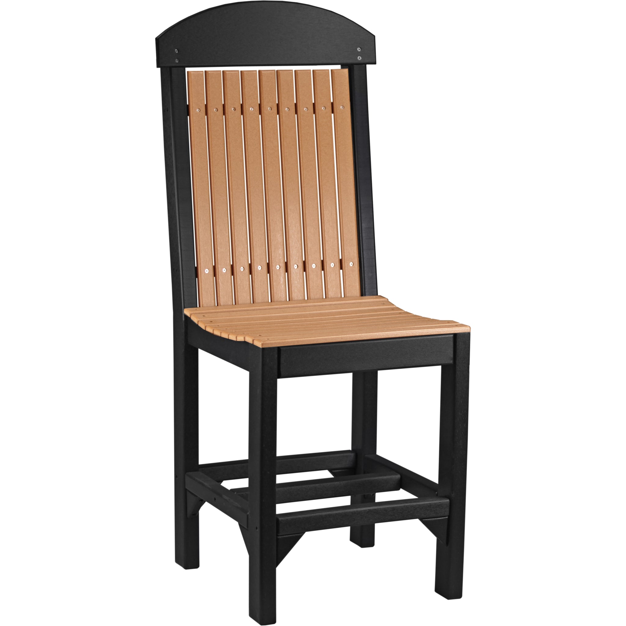 LuxCraft Classic Side Chair – Outdoor Poly Counter Height Chair (CSC)