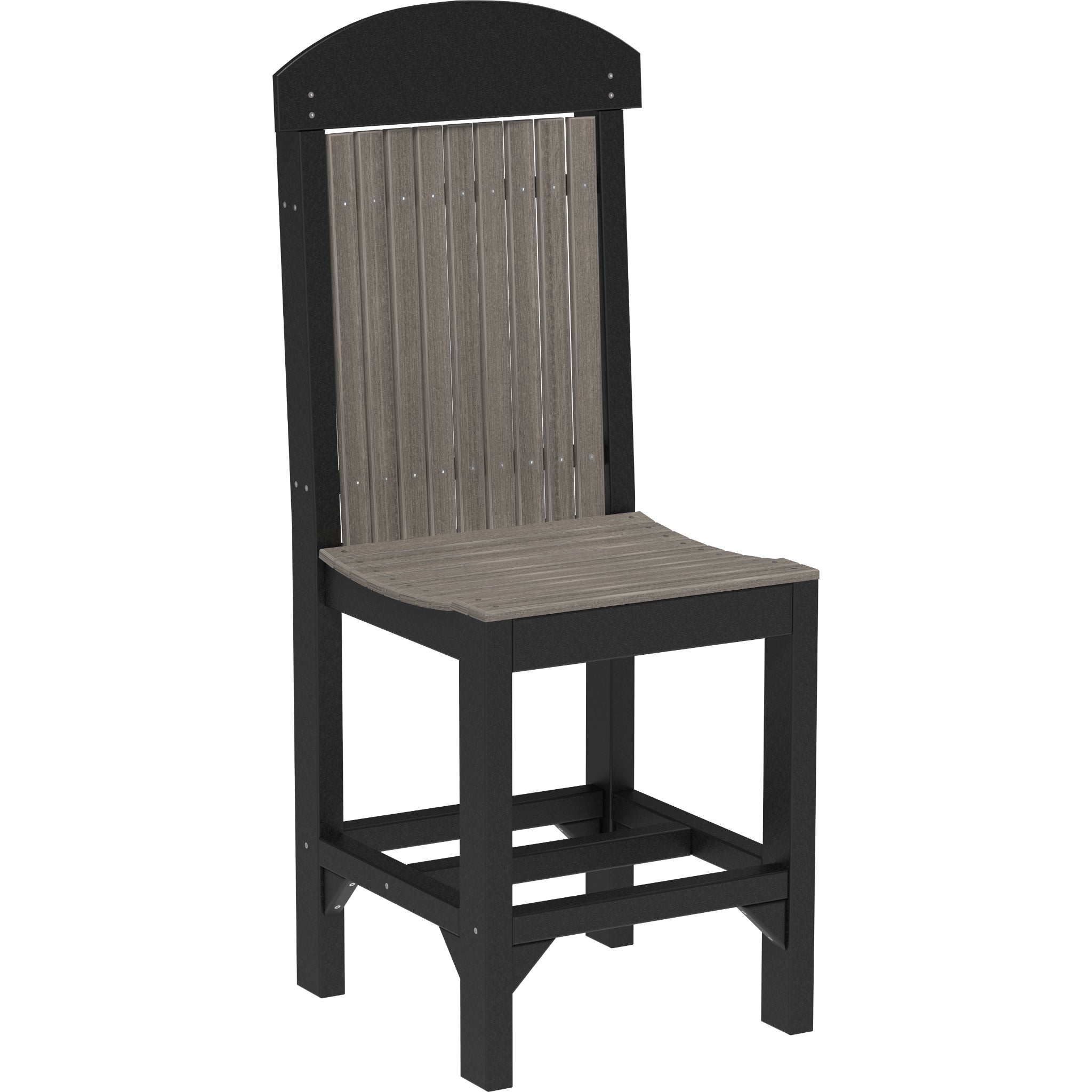 LuxCraft Classic Side Chair – Outdoor Poly Counter Height Chair (CSC)