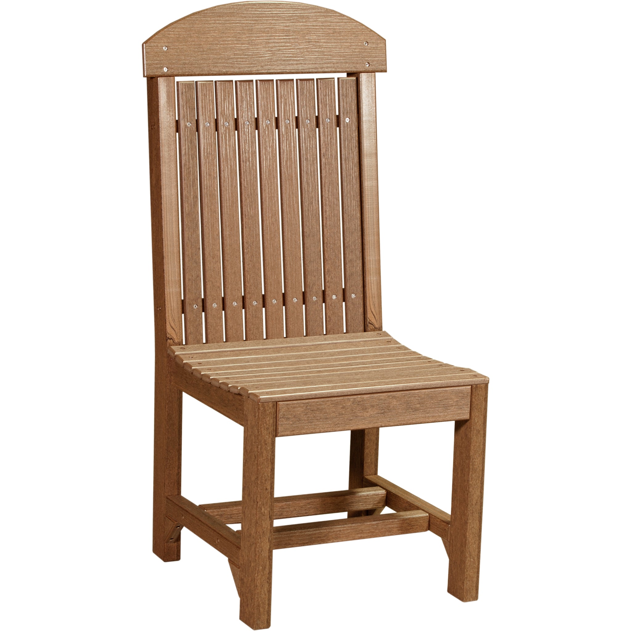 LuxCraft Classic Side Chair – Outdoor Poly Dining Chair (CSC)