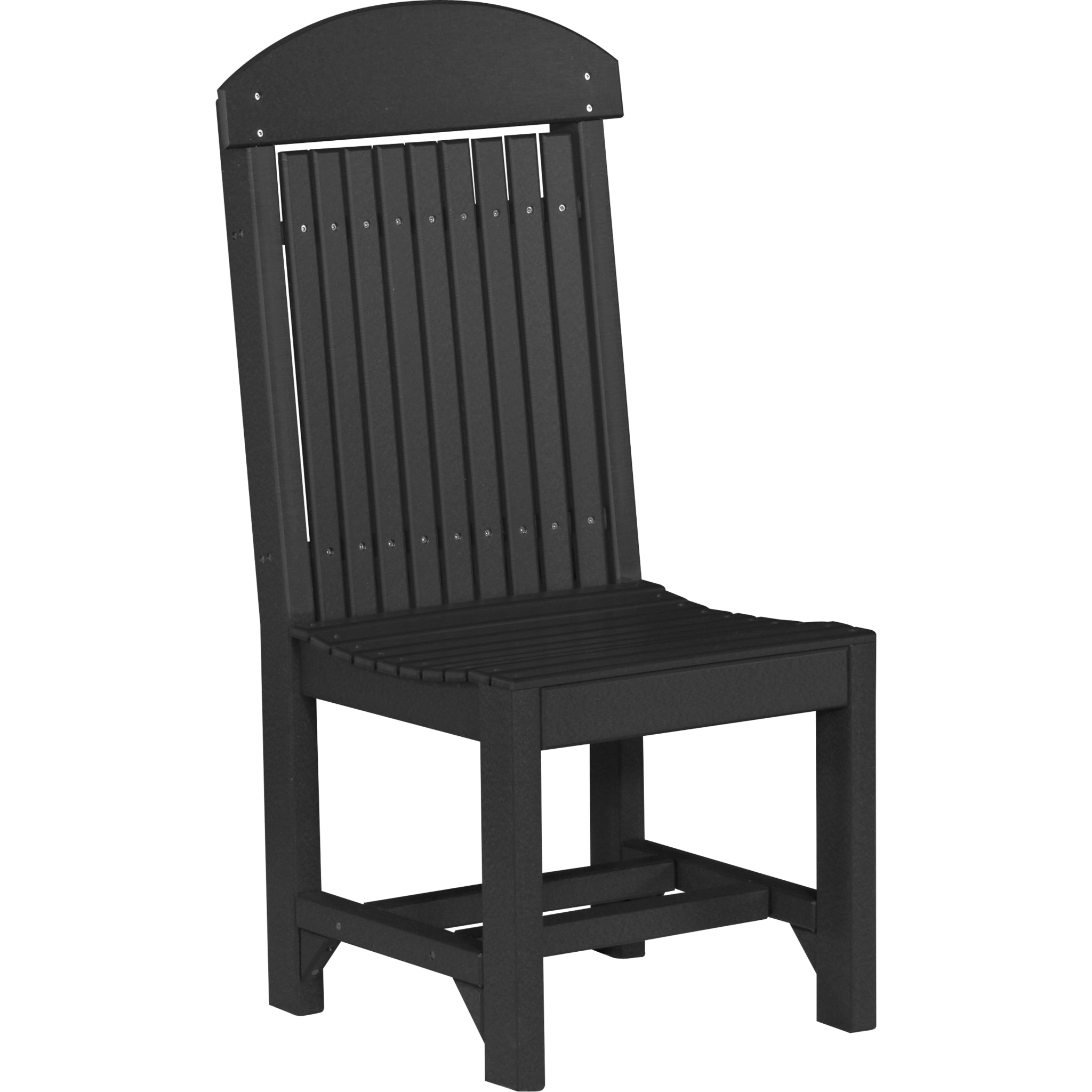 LuxCraft Classic Side Chair – Outdoor Poly Dining Chair (CSC)
