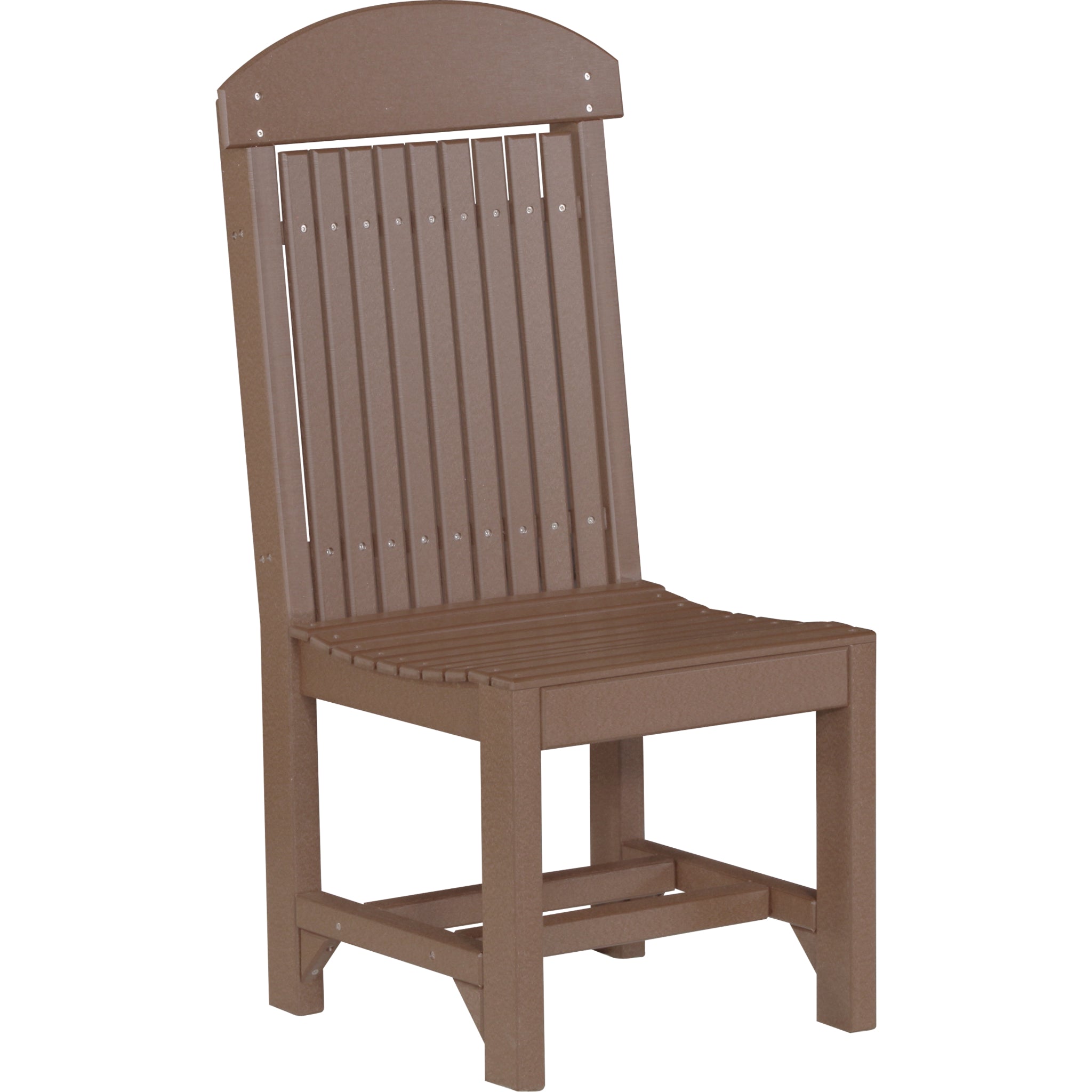LuxCraft Classic Side Chair – Outdoor Poly Dining Chair (CSC)