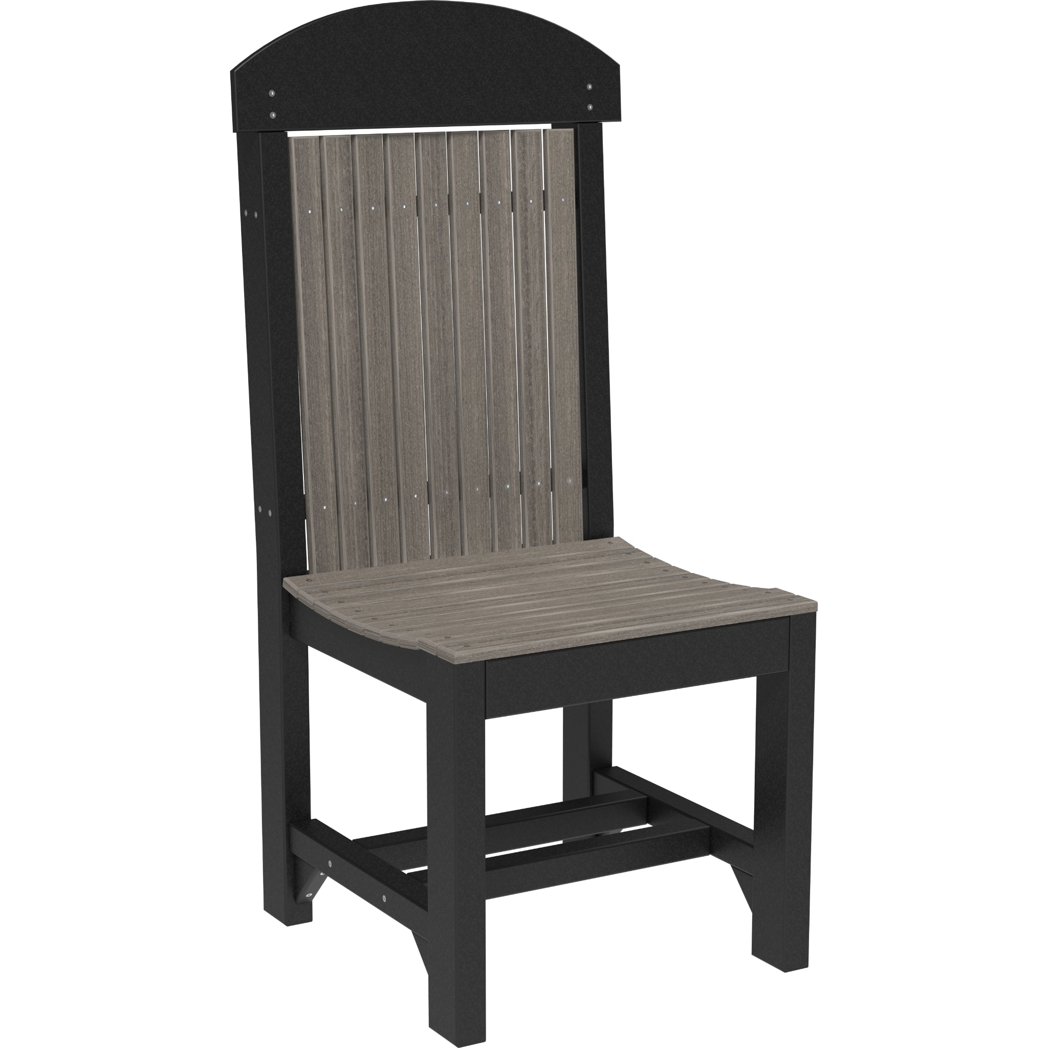 LuxCraft Classic Side Chair – Outdoor Poly Dining Chair (CSC)