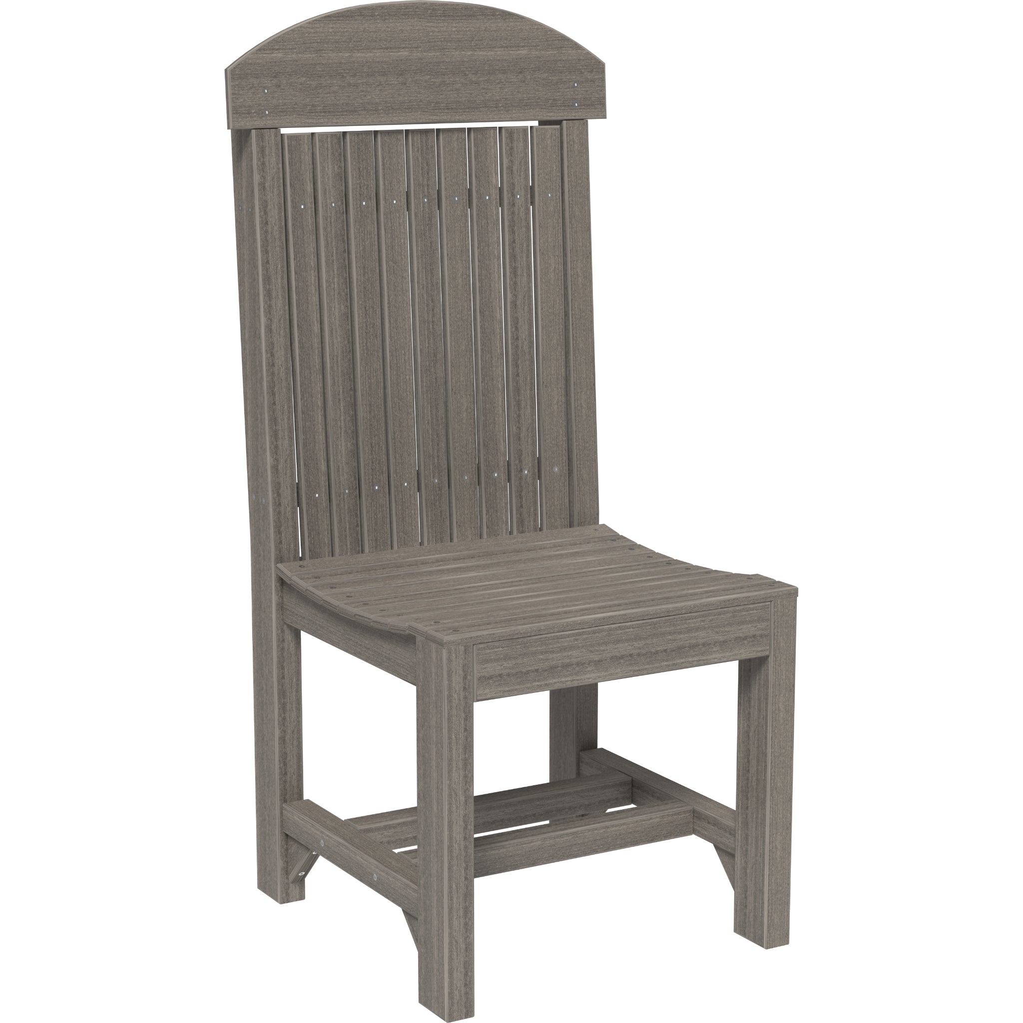 LuxCraft Classic Side Chair – Outdoor Poly Dining Chair (CSC)