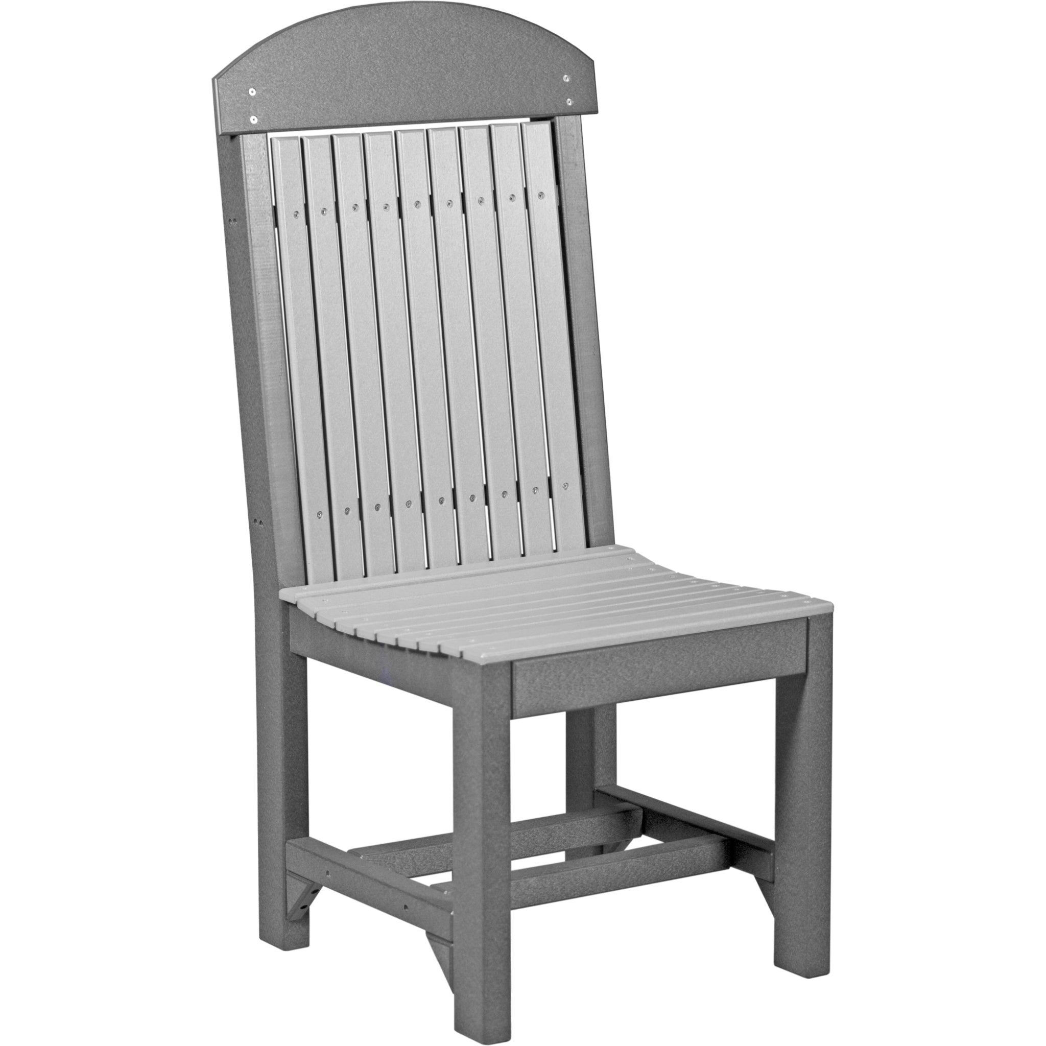 LuxCraft Classic Side Chair – Outdoor Poly Dining Chair (CSC)