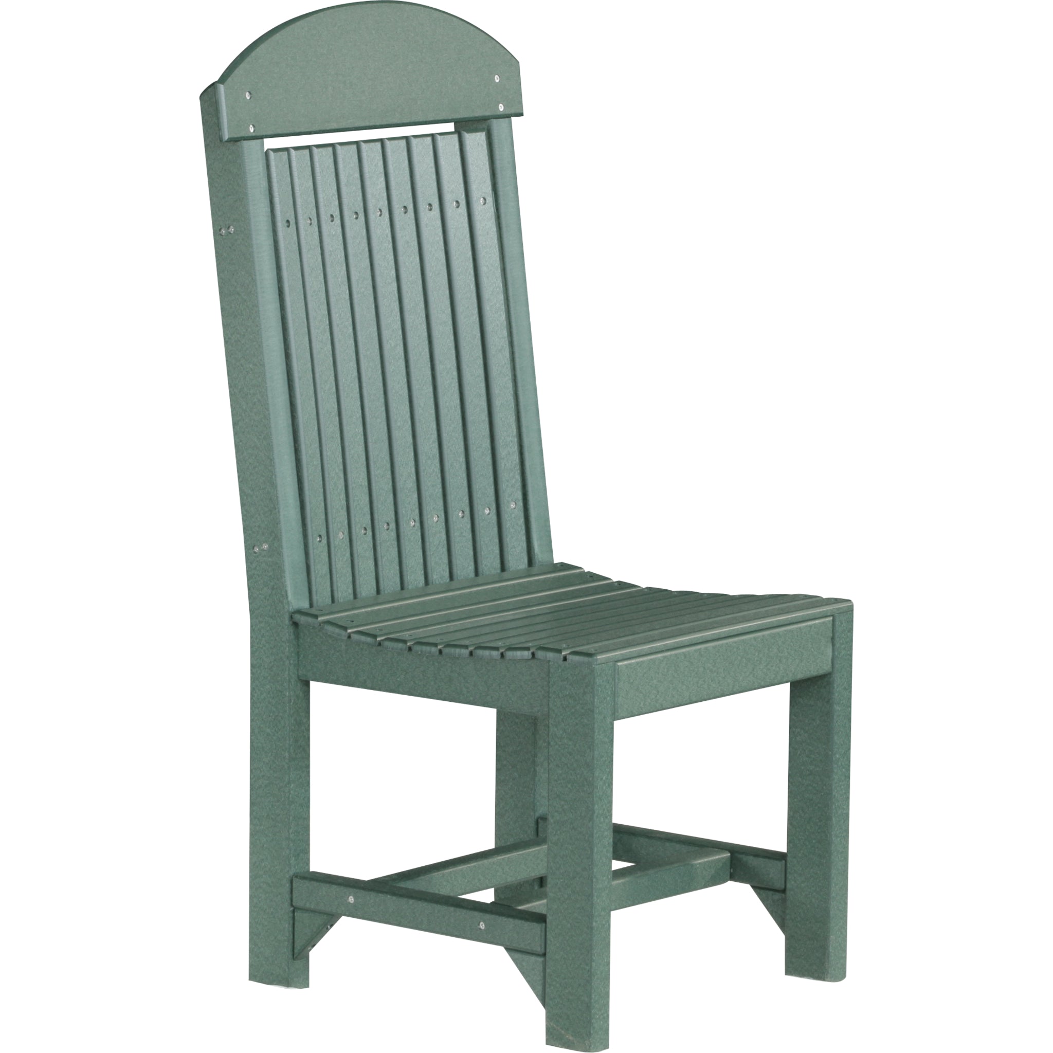 LuxCraft Classic Side Chair – Outdoor Poly Dining Chair (CSC)