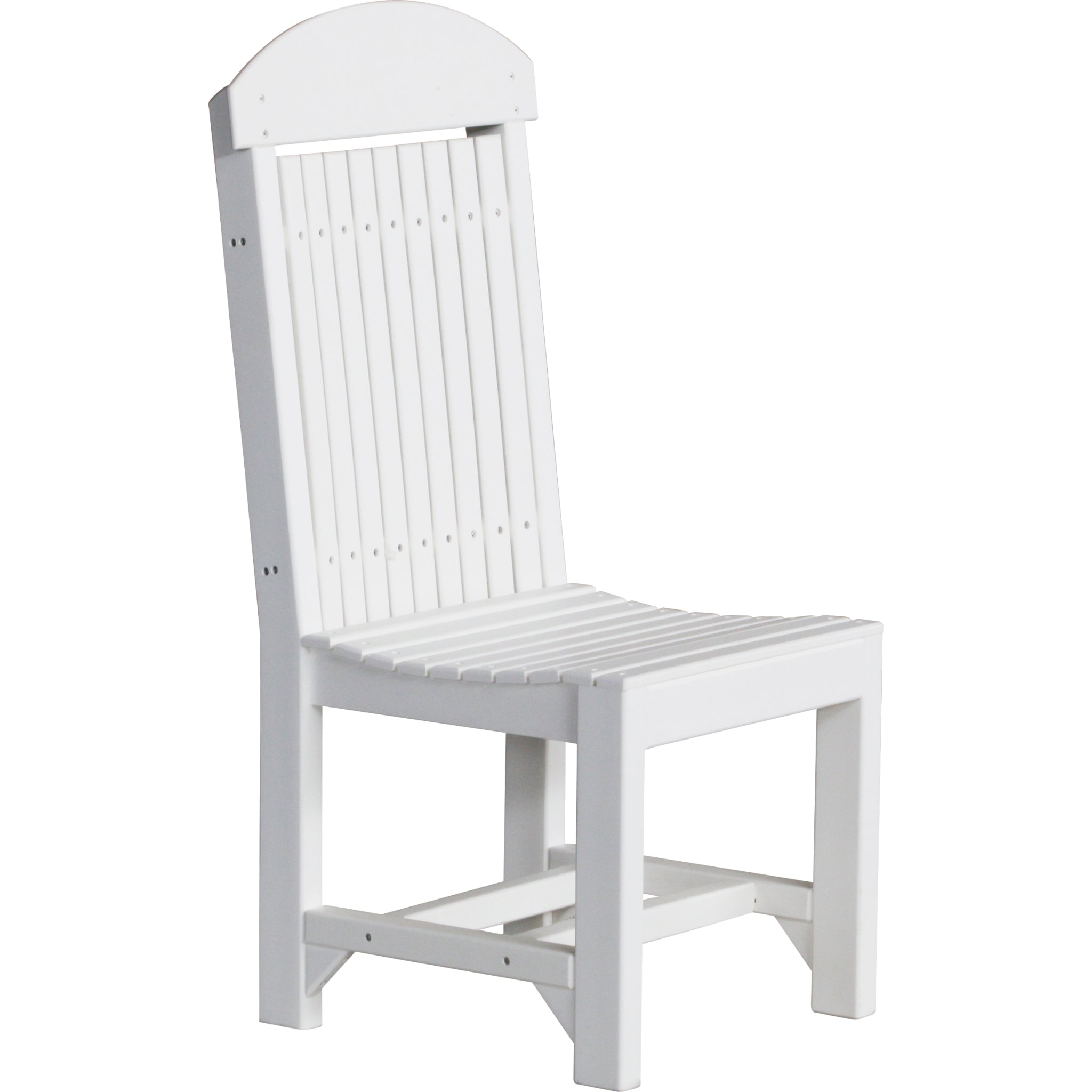 LuxCraft Classic Side Chair – Outdoor Poly Dining Chair (CSC)