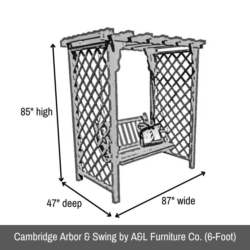Cambridge Arbor & Swing