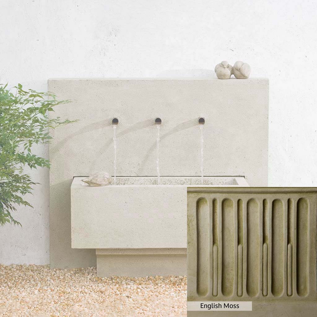 Campania International X3 Wall Fountain