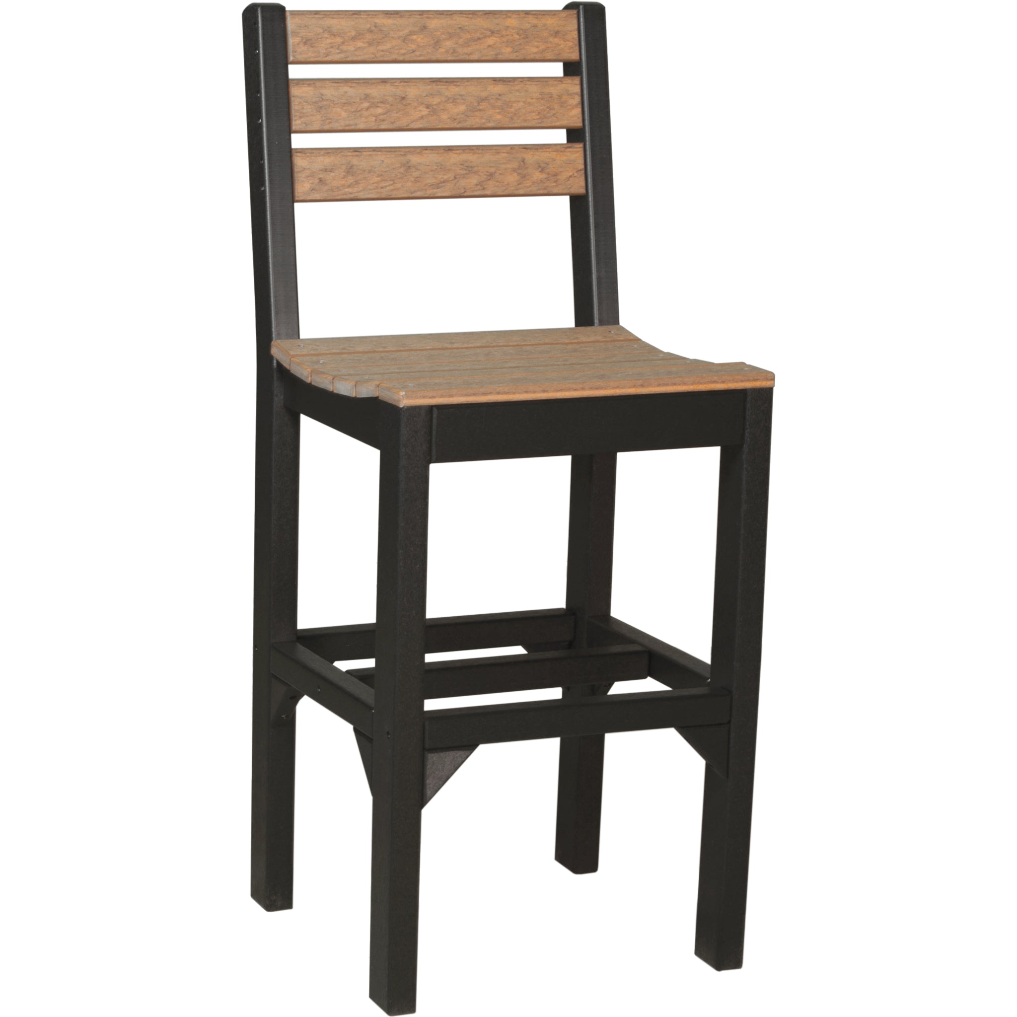 LuxCraft Island Side Chair – Outdoor Poly Bar Chair (ISC)