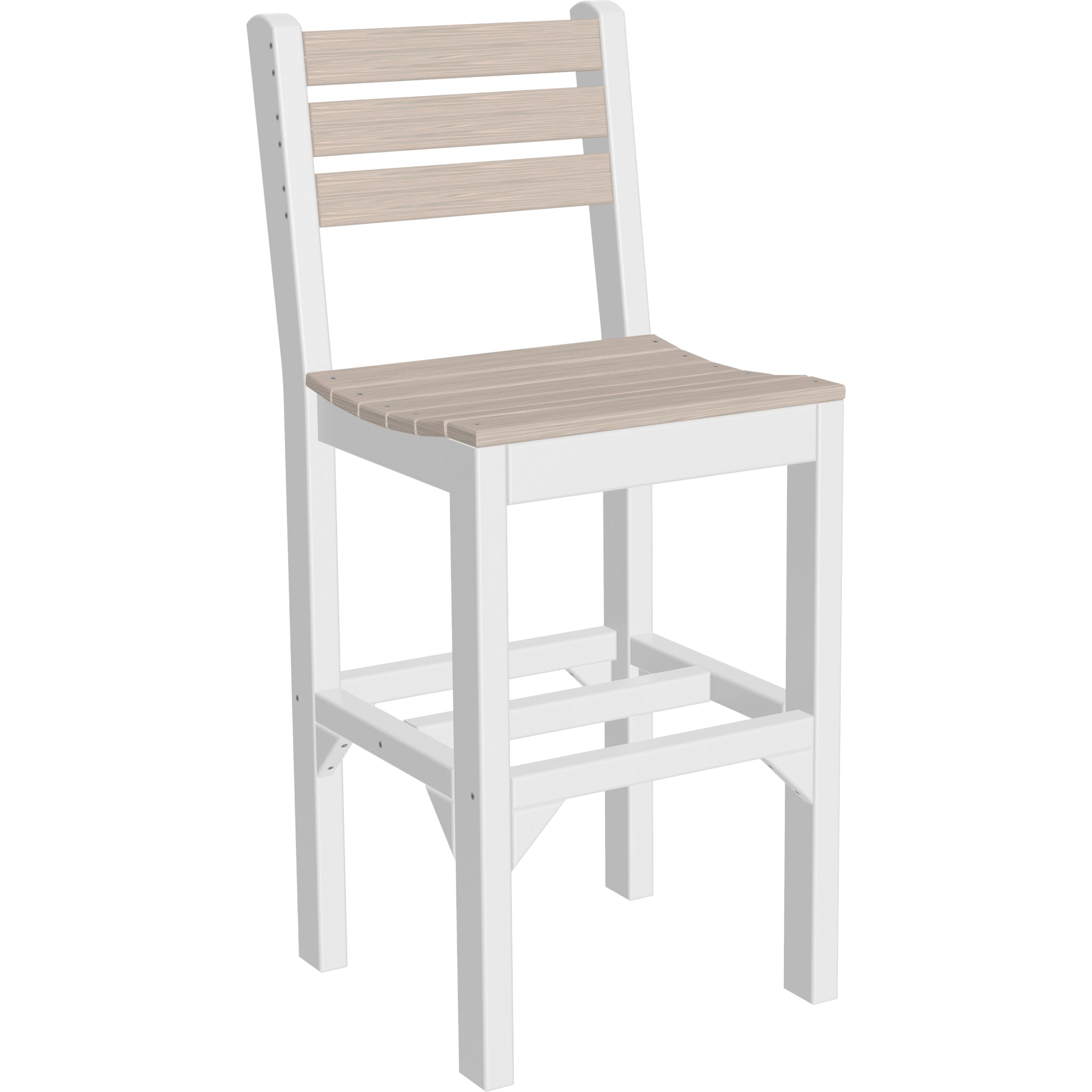 LuxCraft Island Side Chair – Outdoor Poly Bar Chair (ISC)