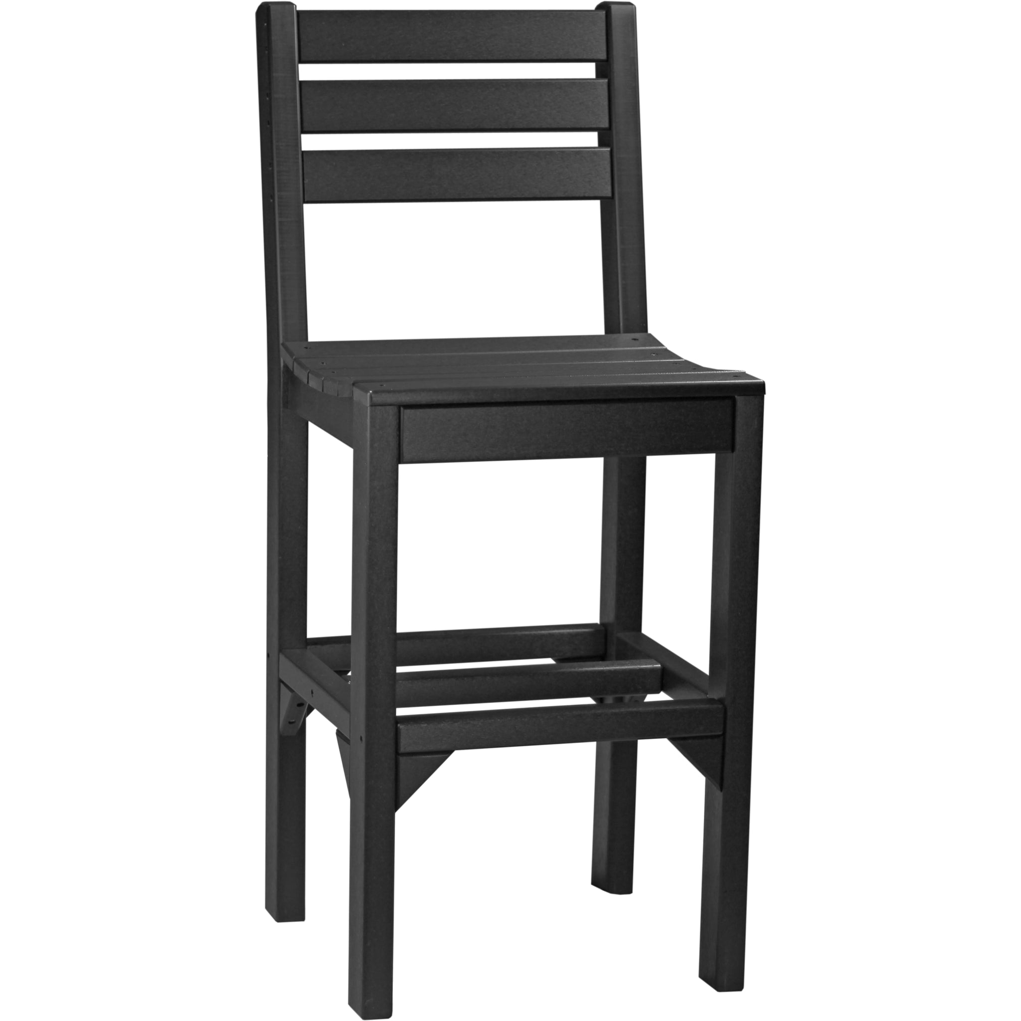 LuxCraft Island Side Chair – Outdoor Poly Bar Chair (ISC)