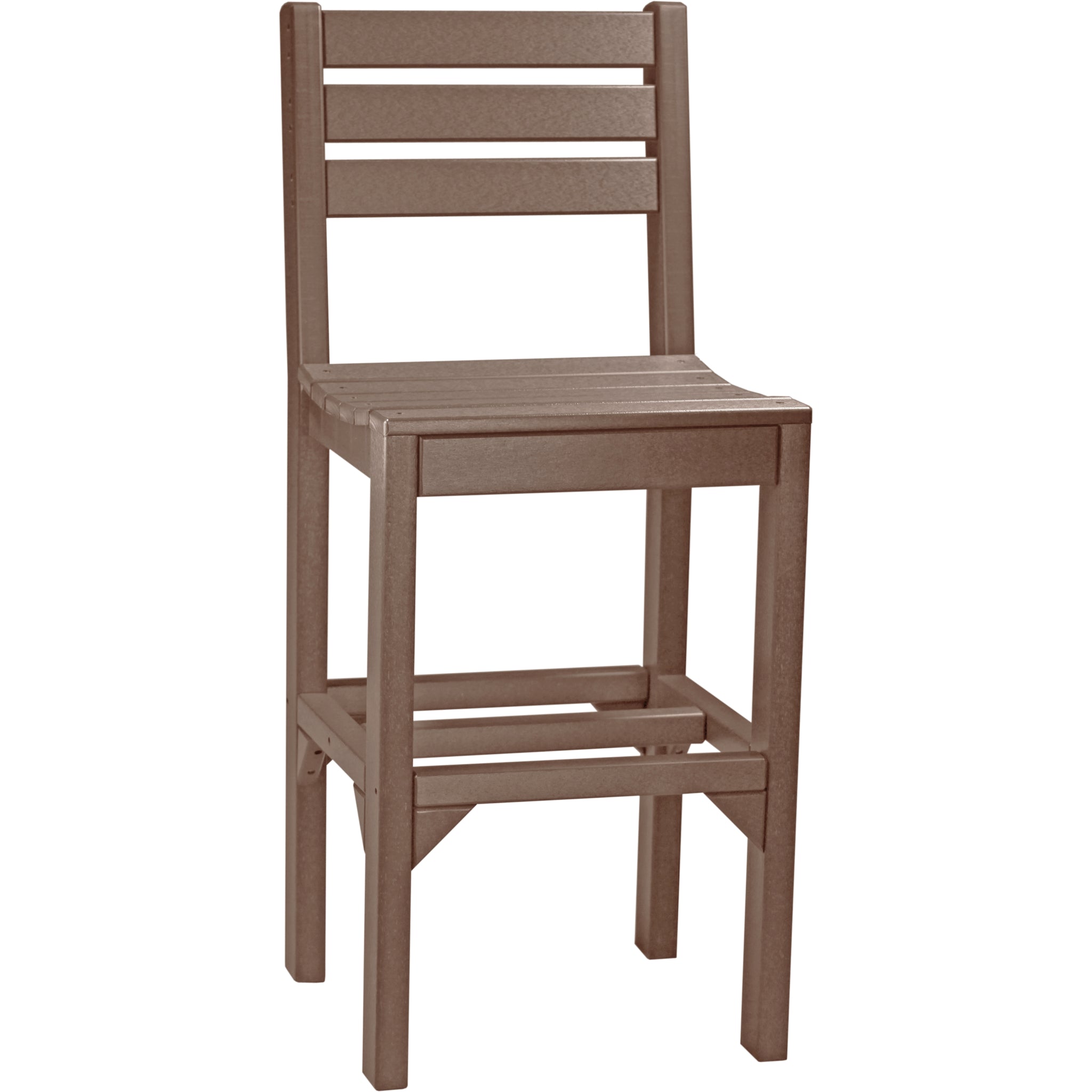 LuxCraft Island Side Chair – Outdoor Poly Bar Chair (ISC)