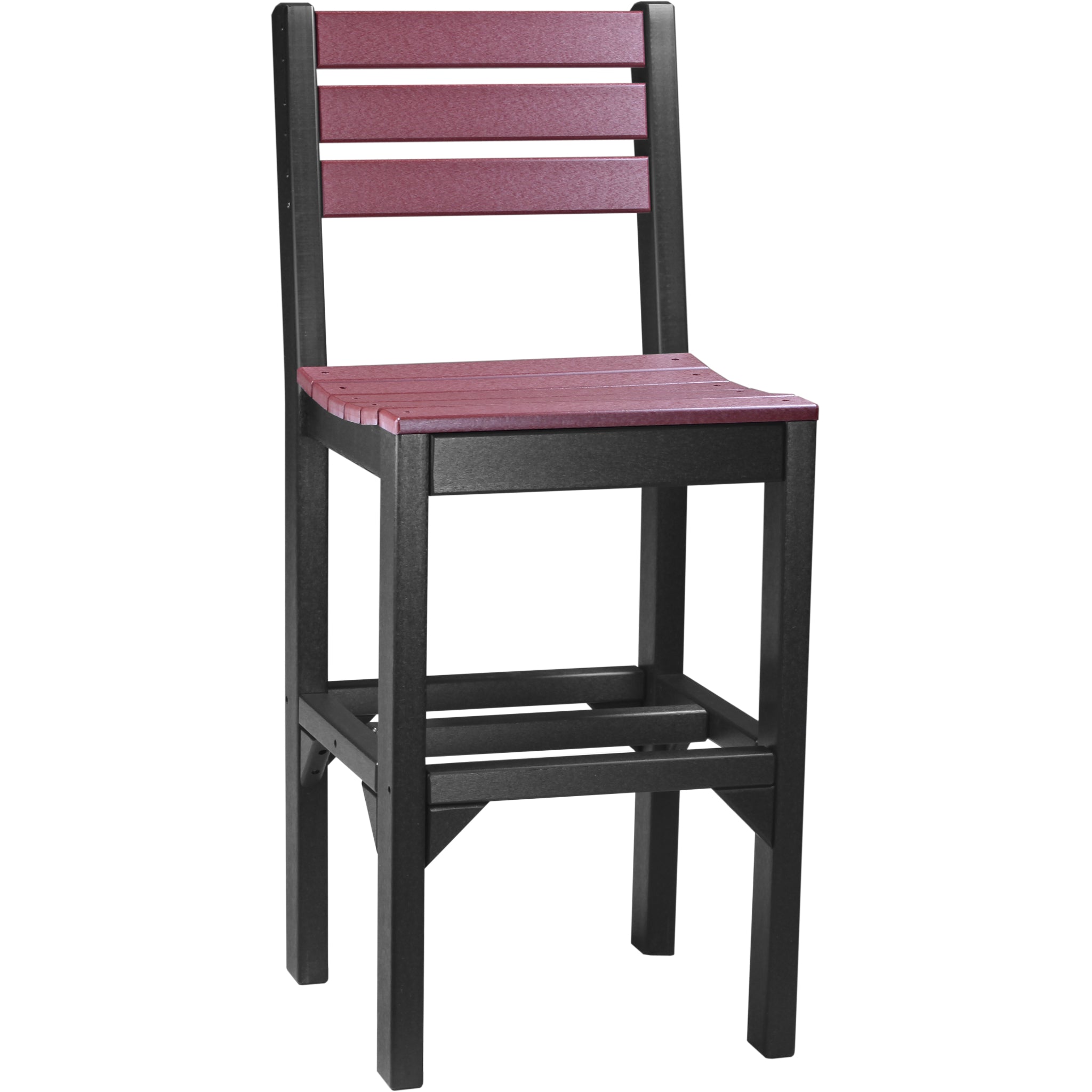 LuxCraft Island Side Chair – Outdoor Poly Bar Chair (ISC)