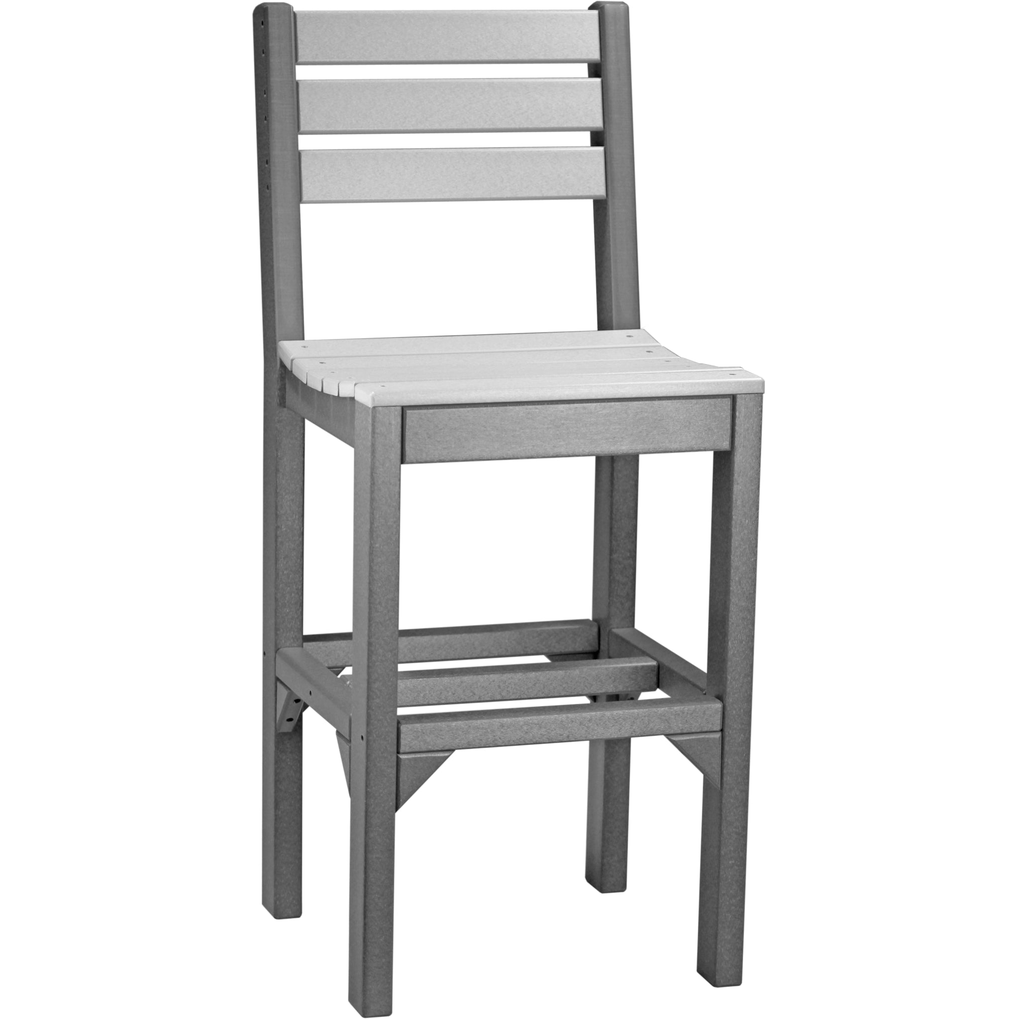 LuxCraft Island Side Chair – Outdoor Poly Bar Chair (ISC)