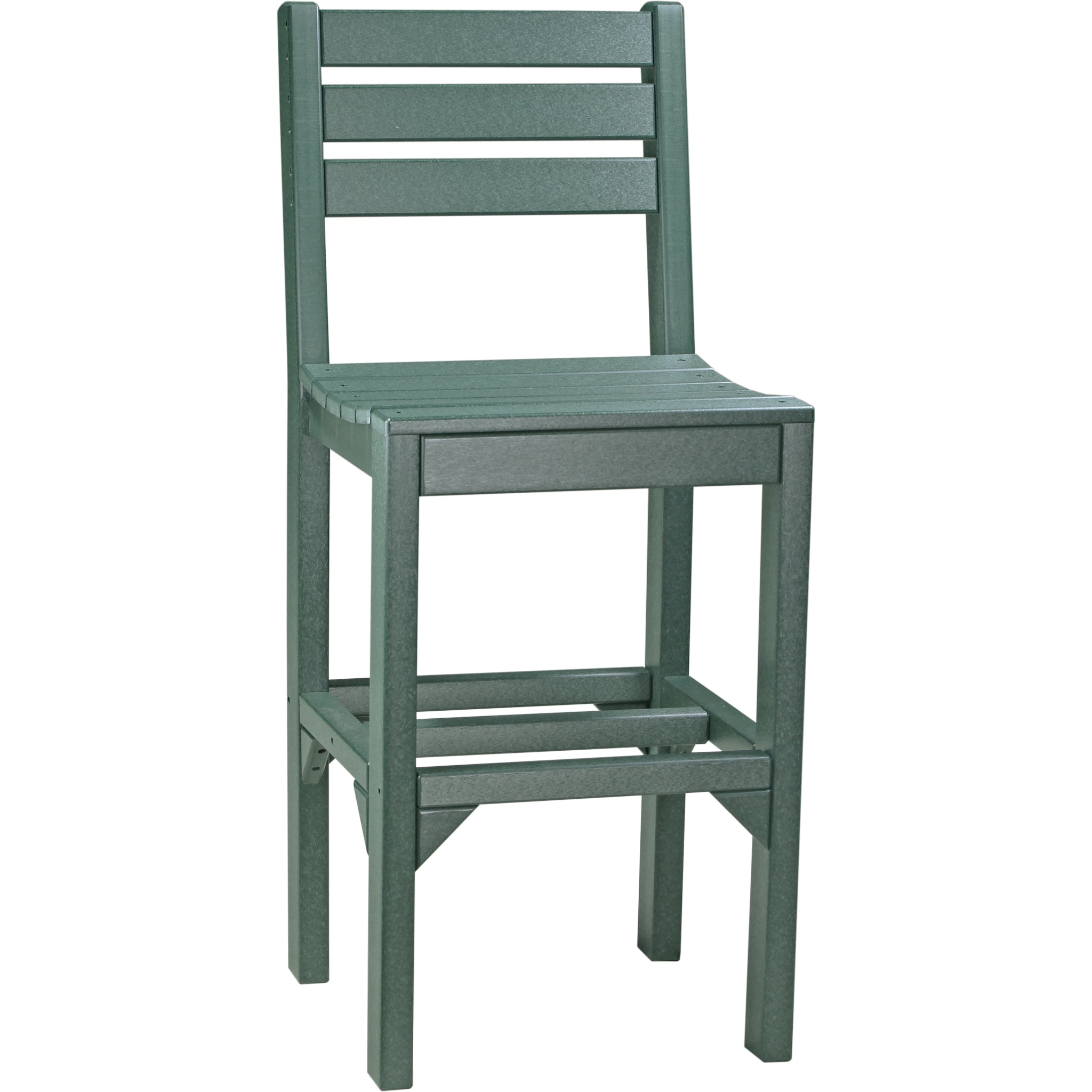 LuxCraft Island Side Chair – Outdoor Poly Bar Chair (ISC)