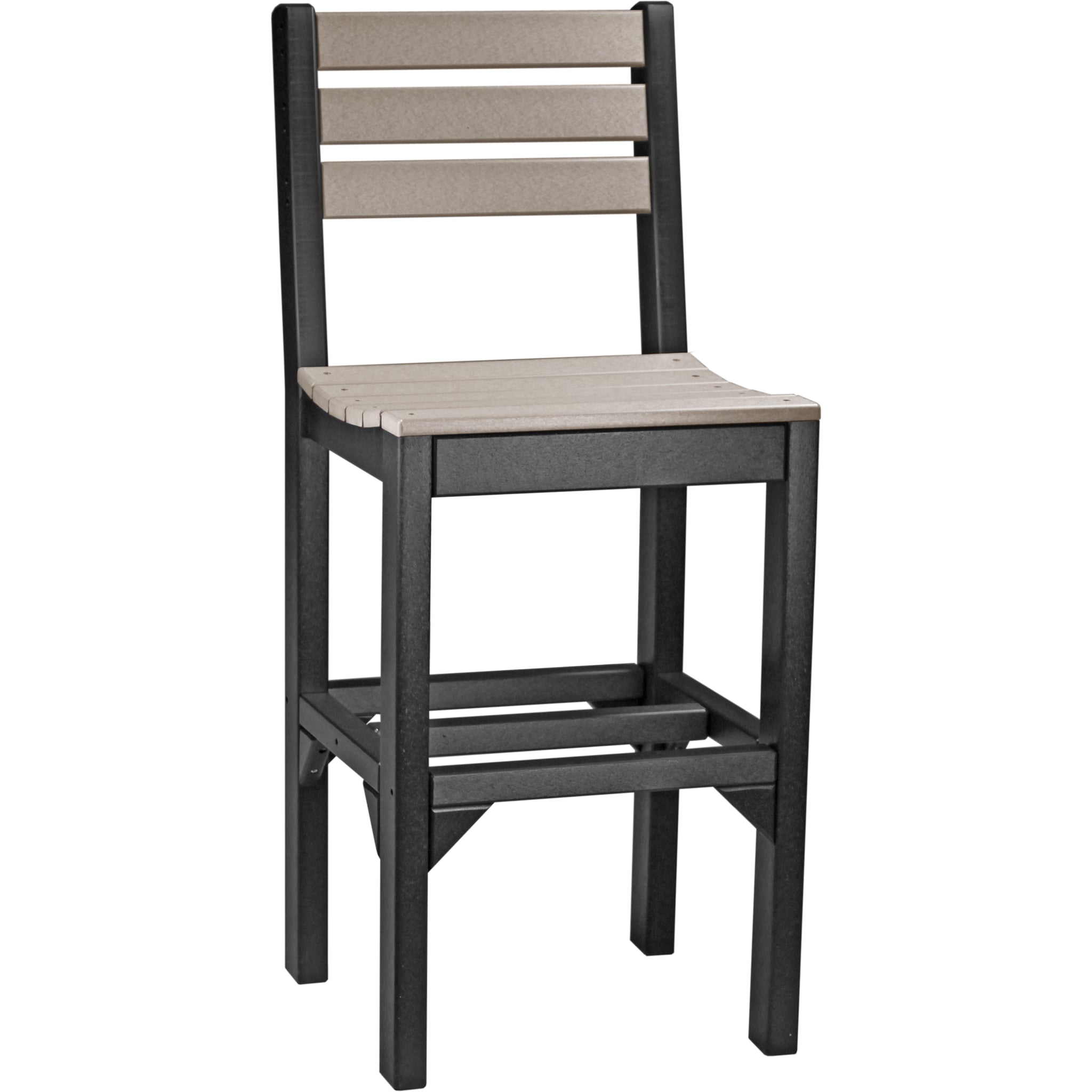 LuxCraft Island Side Chair – Outdoor Poly Bar Chair (ISC)
