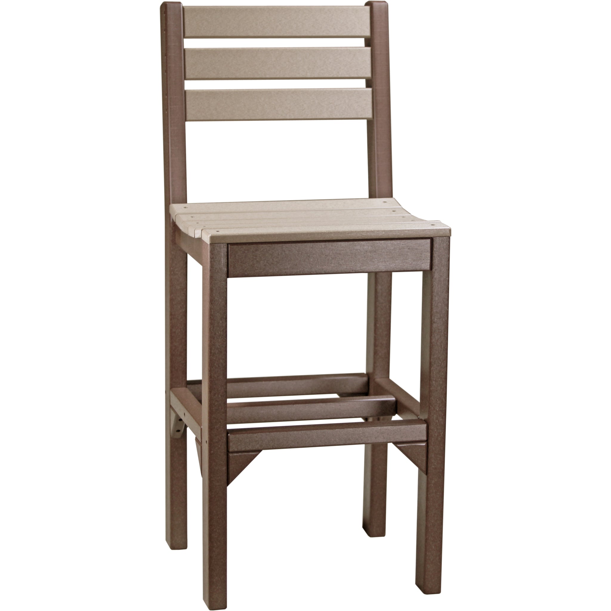 LuxCraft Island Side Chair – Outdoor Poly Bar Chair (ISC)