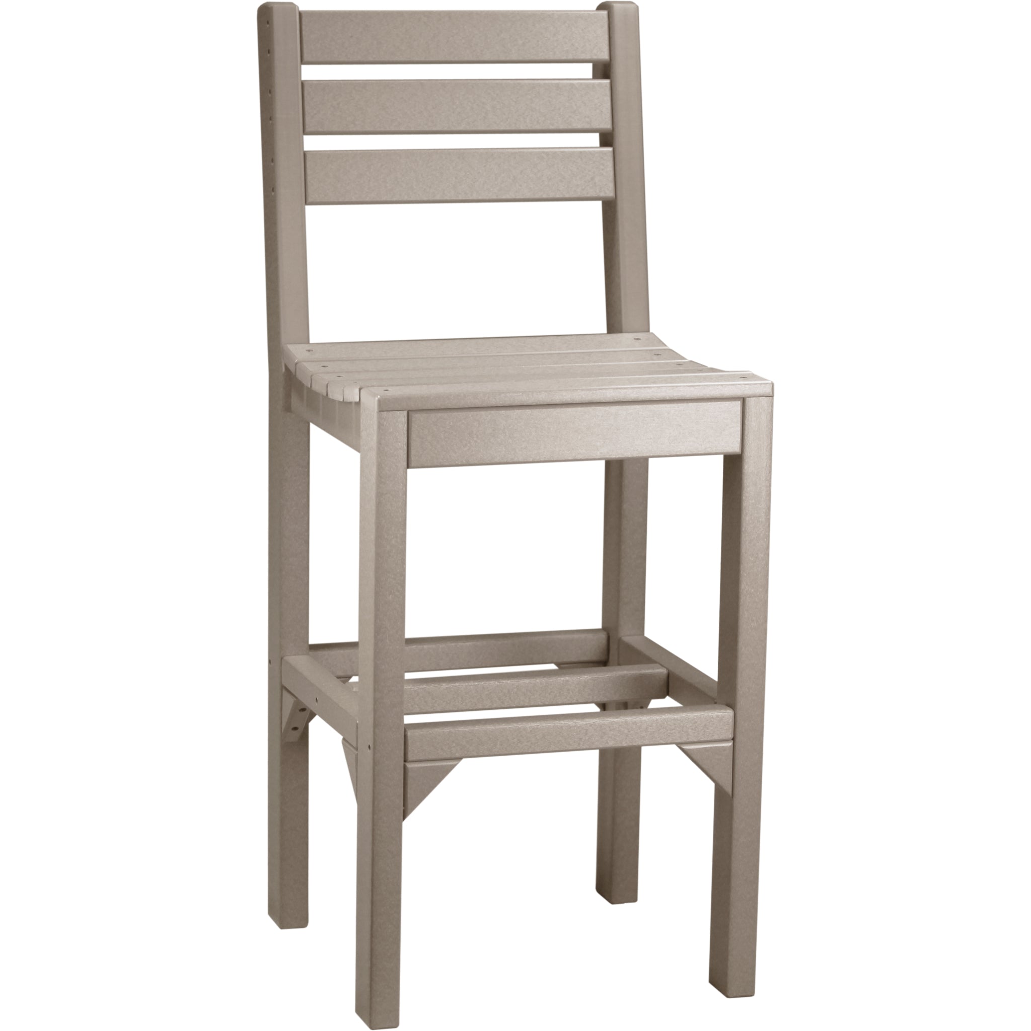 LuxCraft Island Side Chair – Outdoor Poly Bar Chair (ISC)