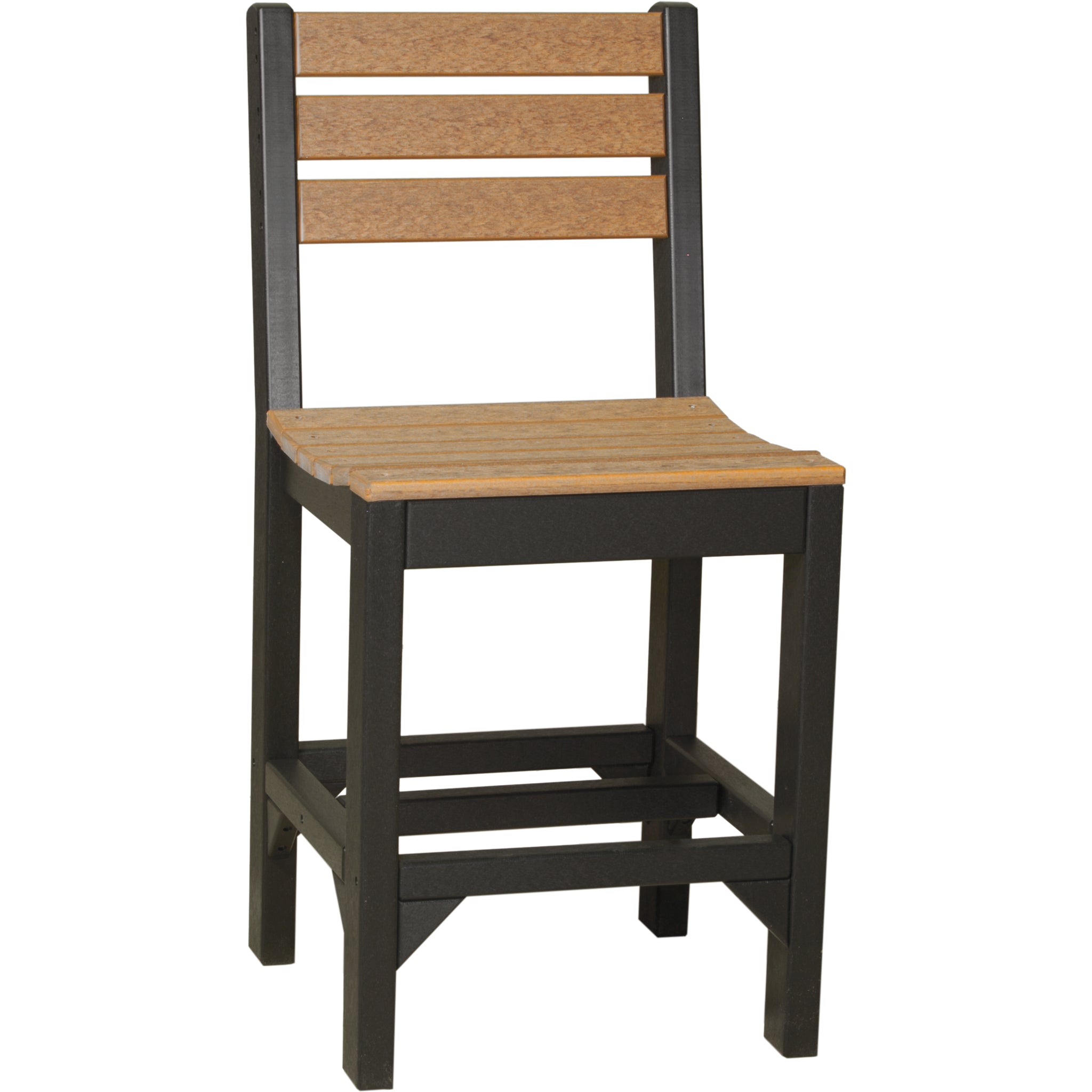 LuxCraft Island Side Chair – Outdoor Poly Counter Height Chair (ISC)