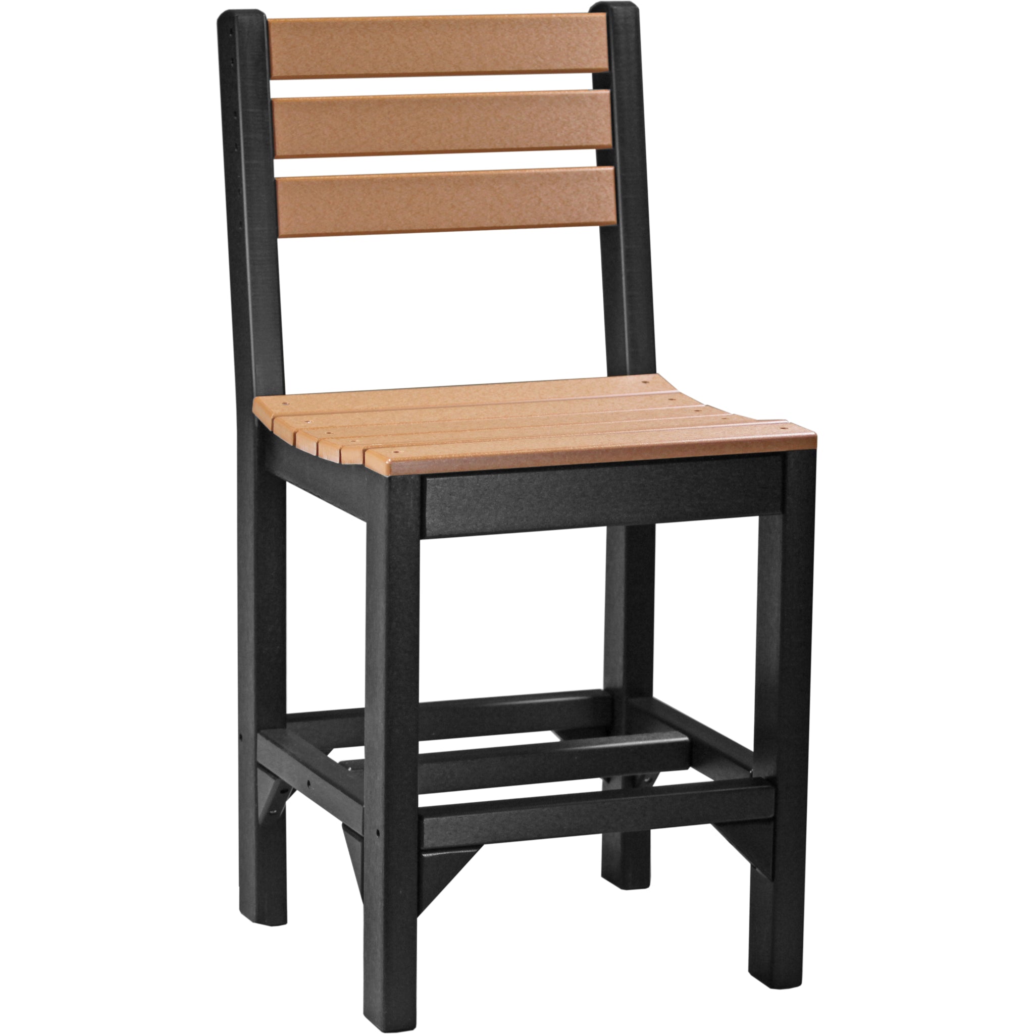 LuxCraft Island Side Chair – Outdoor Poly Counter Height Chair (ISC)