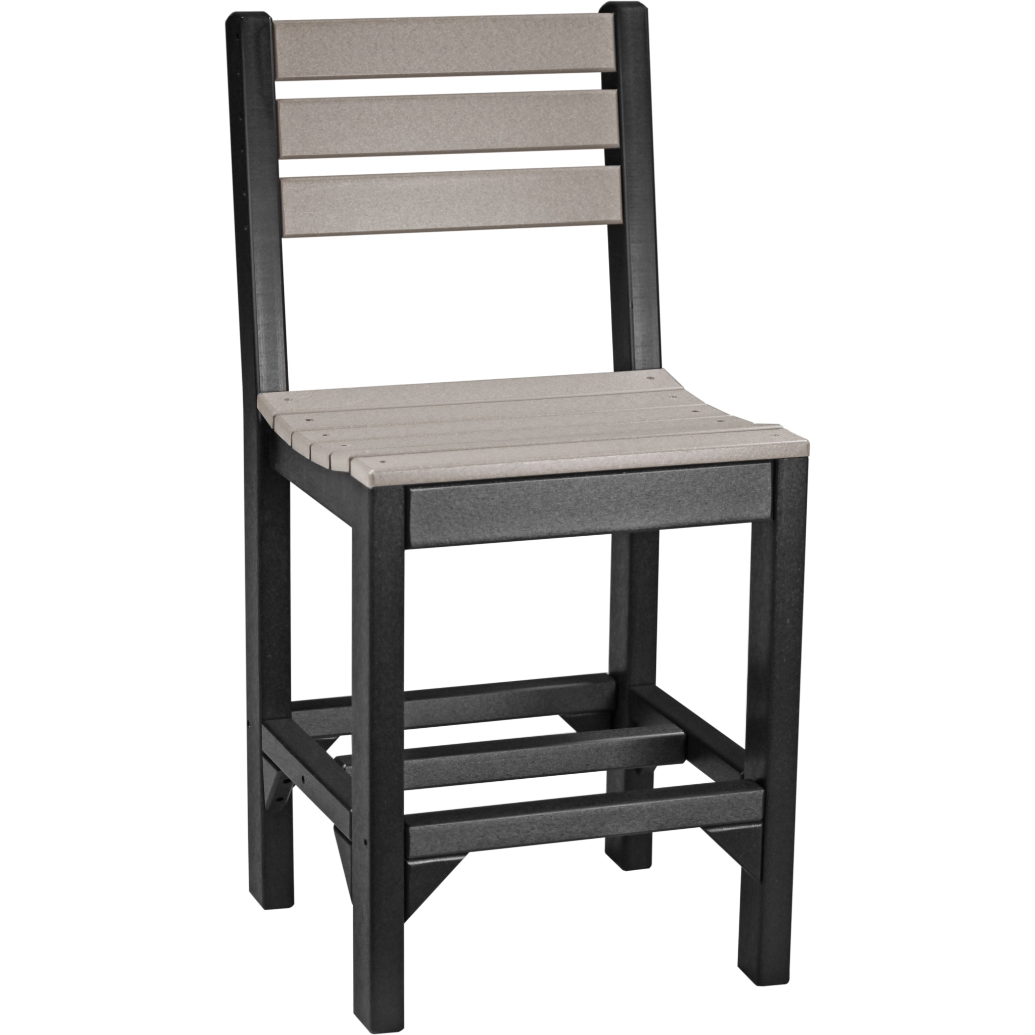 LuxCraft Island Side Chair – Outdoor Poly Counter Height Chair (ISC)