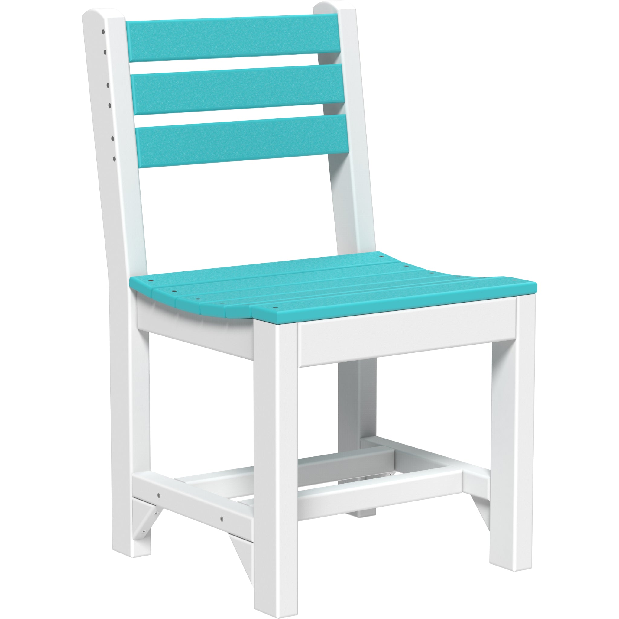LuxCraft Island Side Chair – Outdoor Poly Dining Chair (ISC)