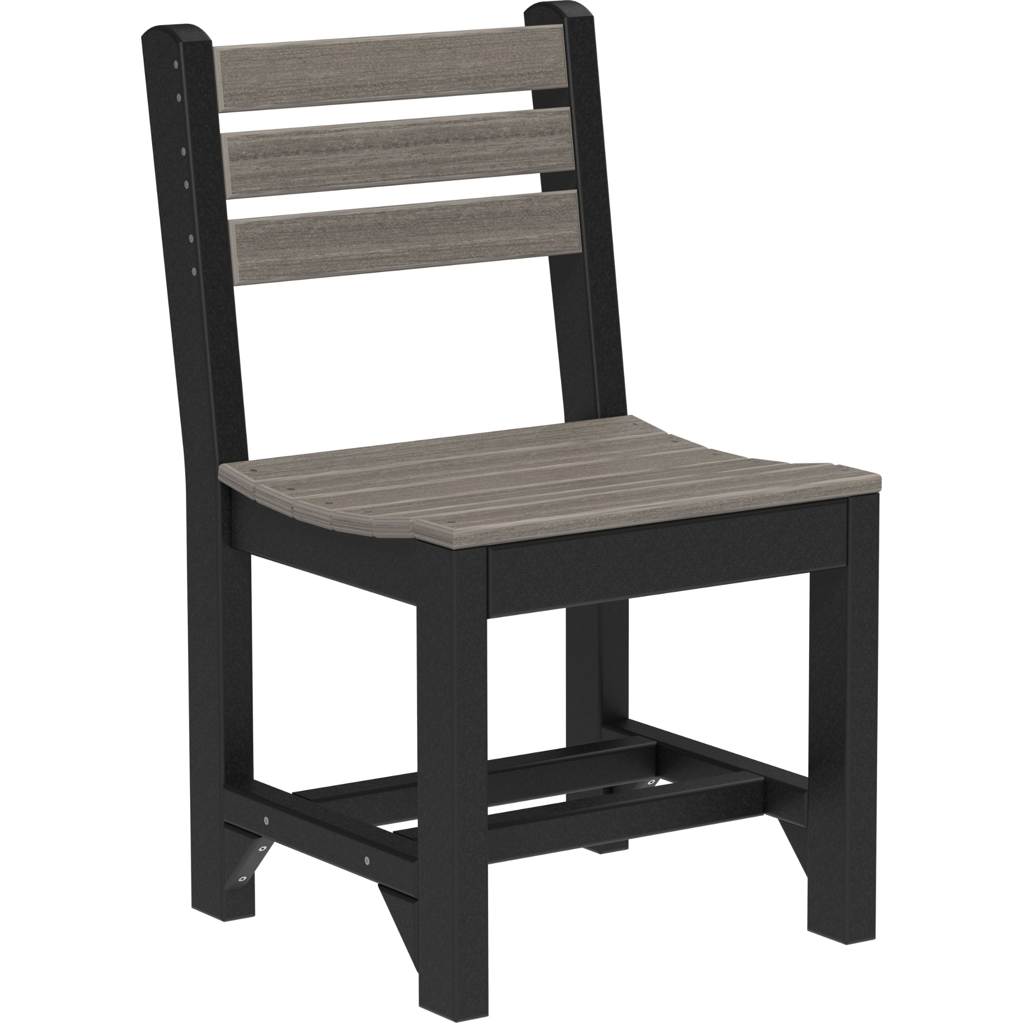 LuxCraft Island Side Chair – Outdoor Poly Dining Chair (ISC)