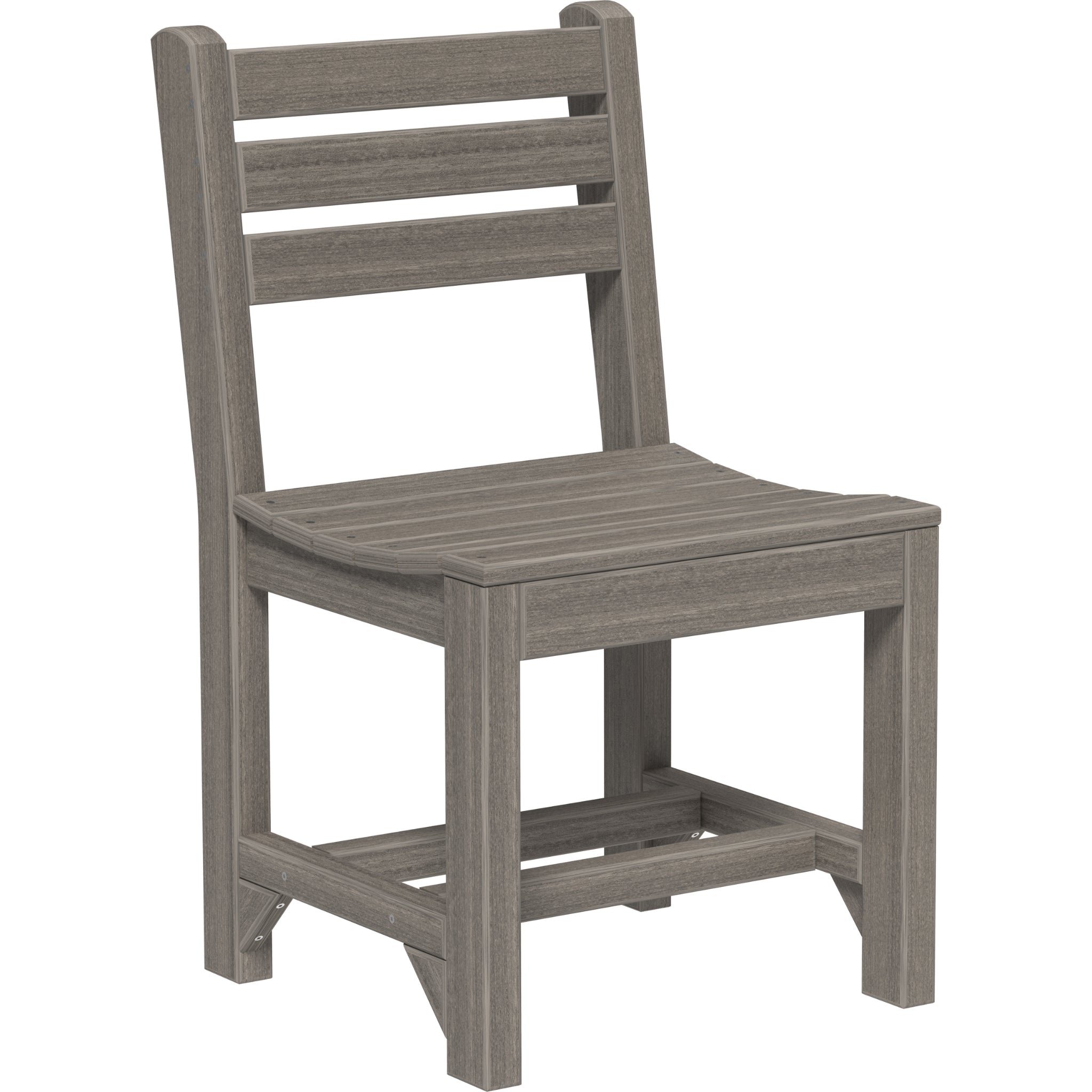 LuxCraft Island Side Chair – Outdoor Poly Dining Chair (ISC)