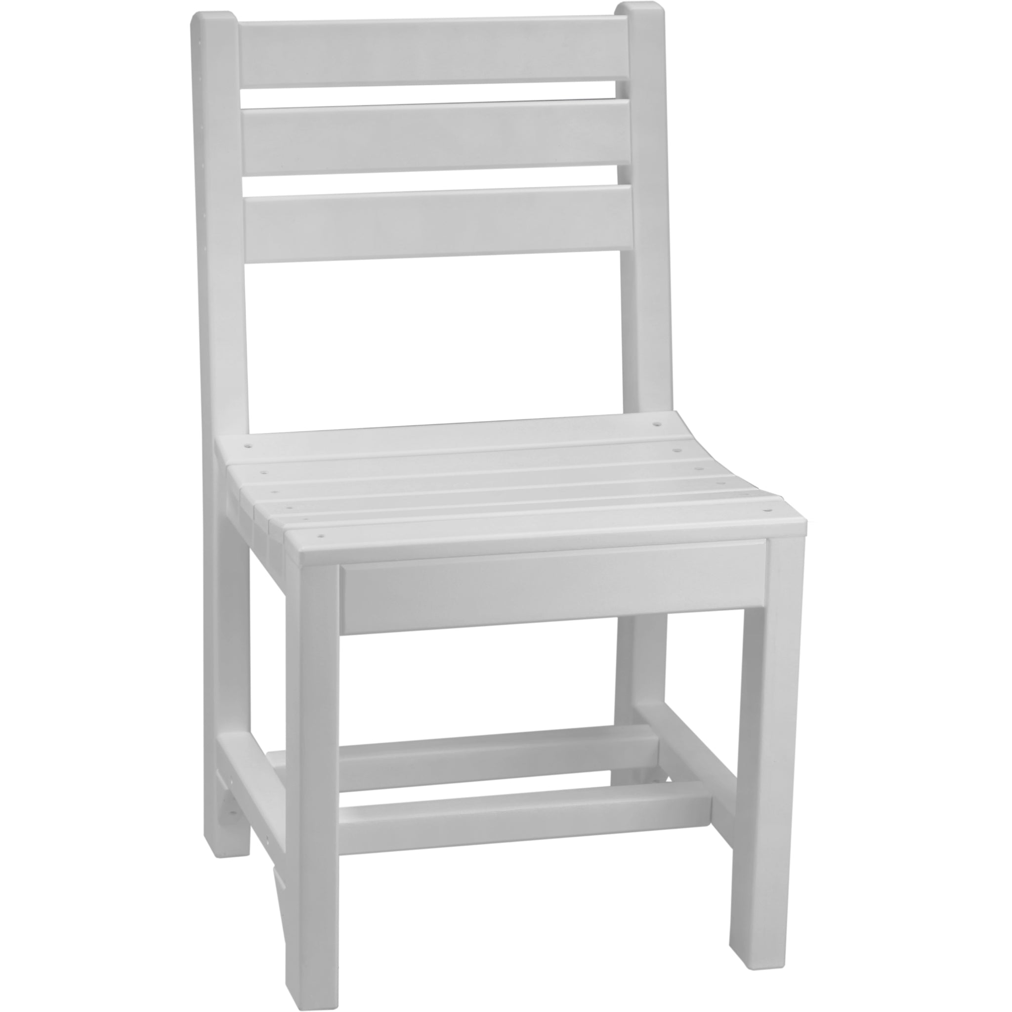LuxCraft Island Side Chair – Outdoor Poly Dining Chair (ISC)