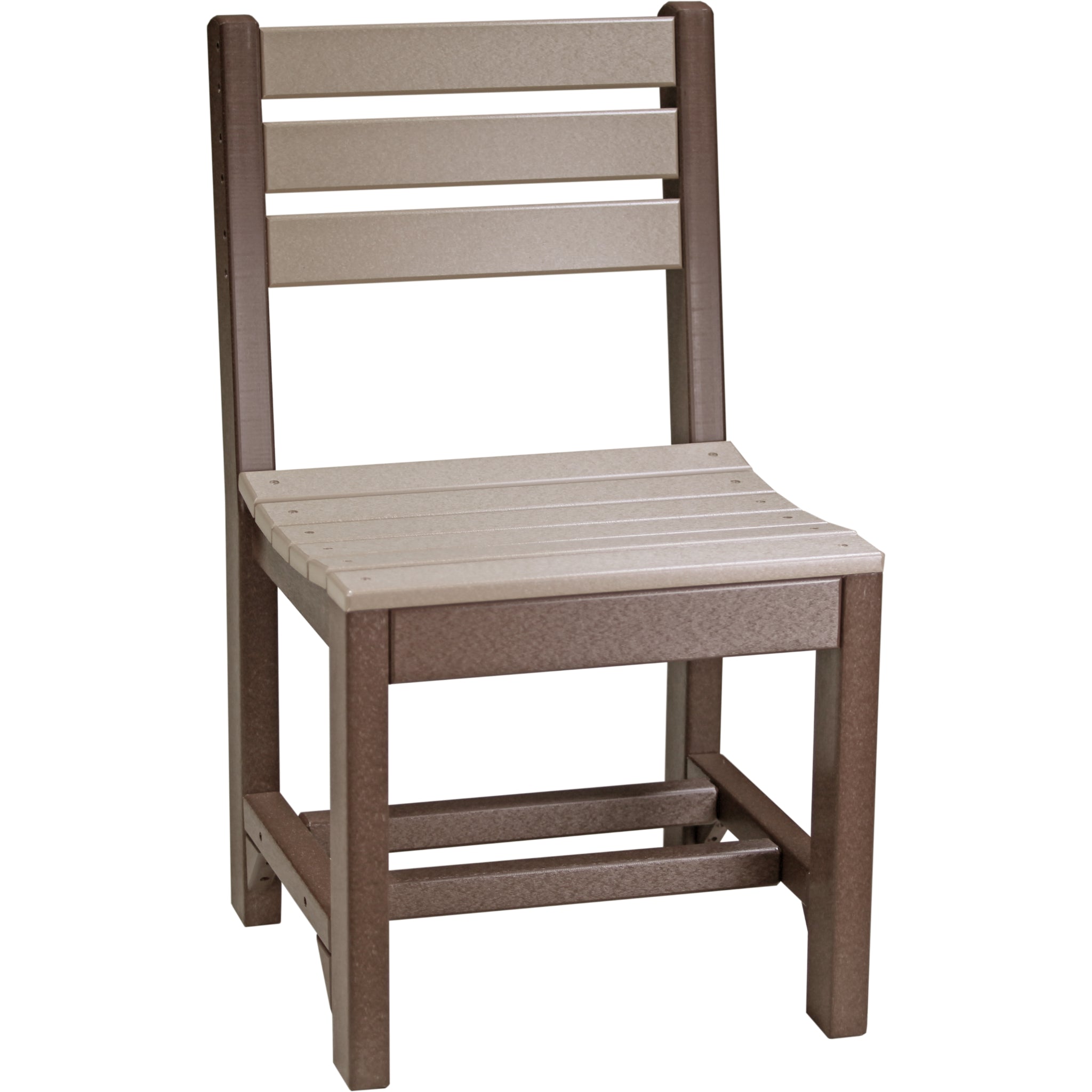 LuxCraft Island Side Chair – Outdoor Poly Dining Chair (ISC)